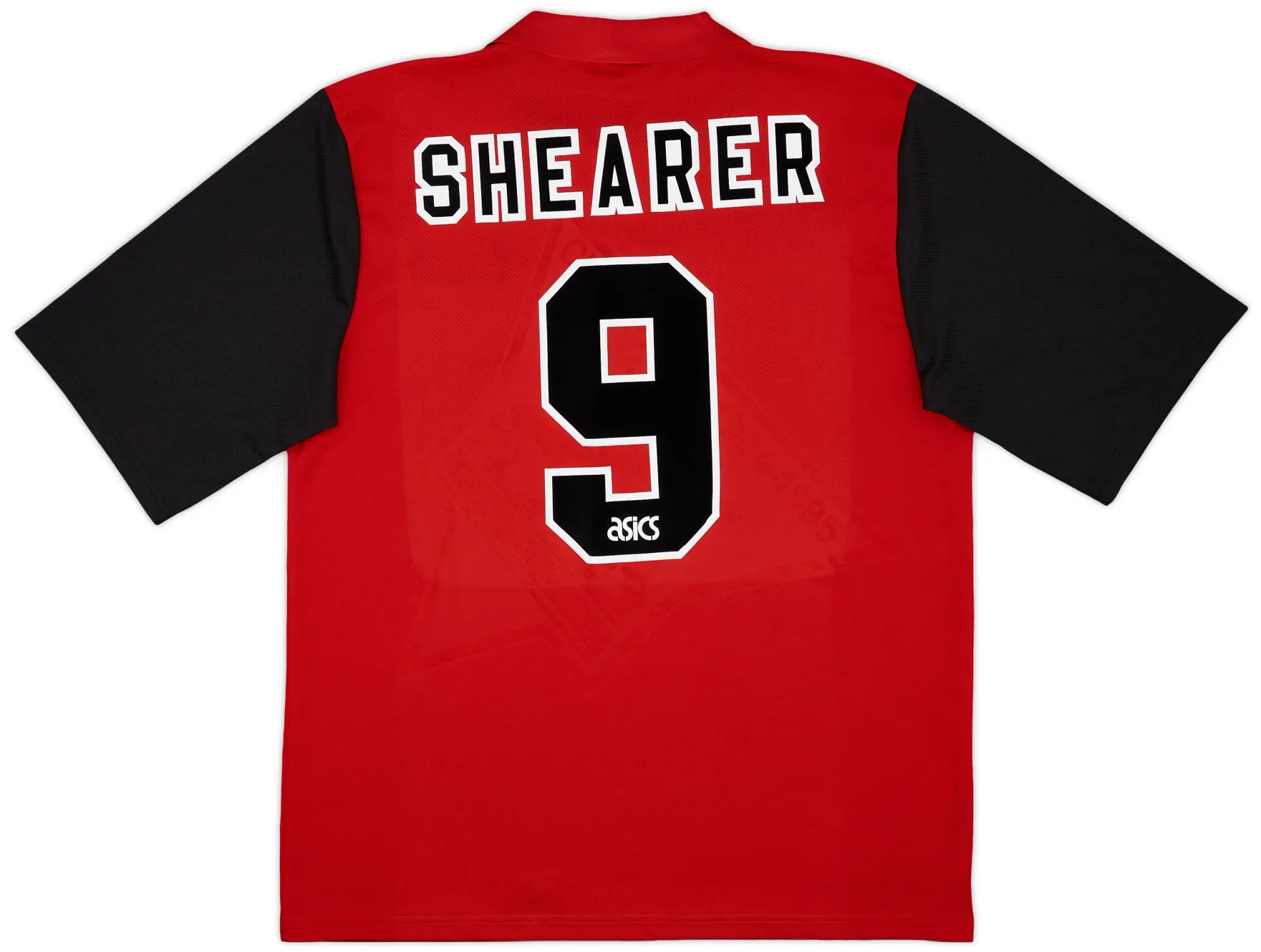 Asics 1995-96 Blackburn Away Shirt Shearer #9 - 8/10 - (XL)