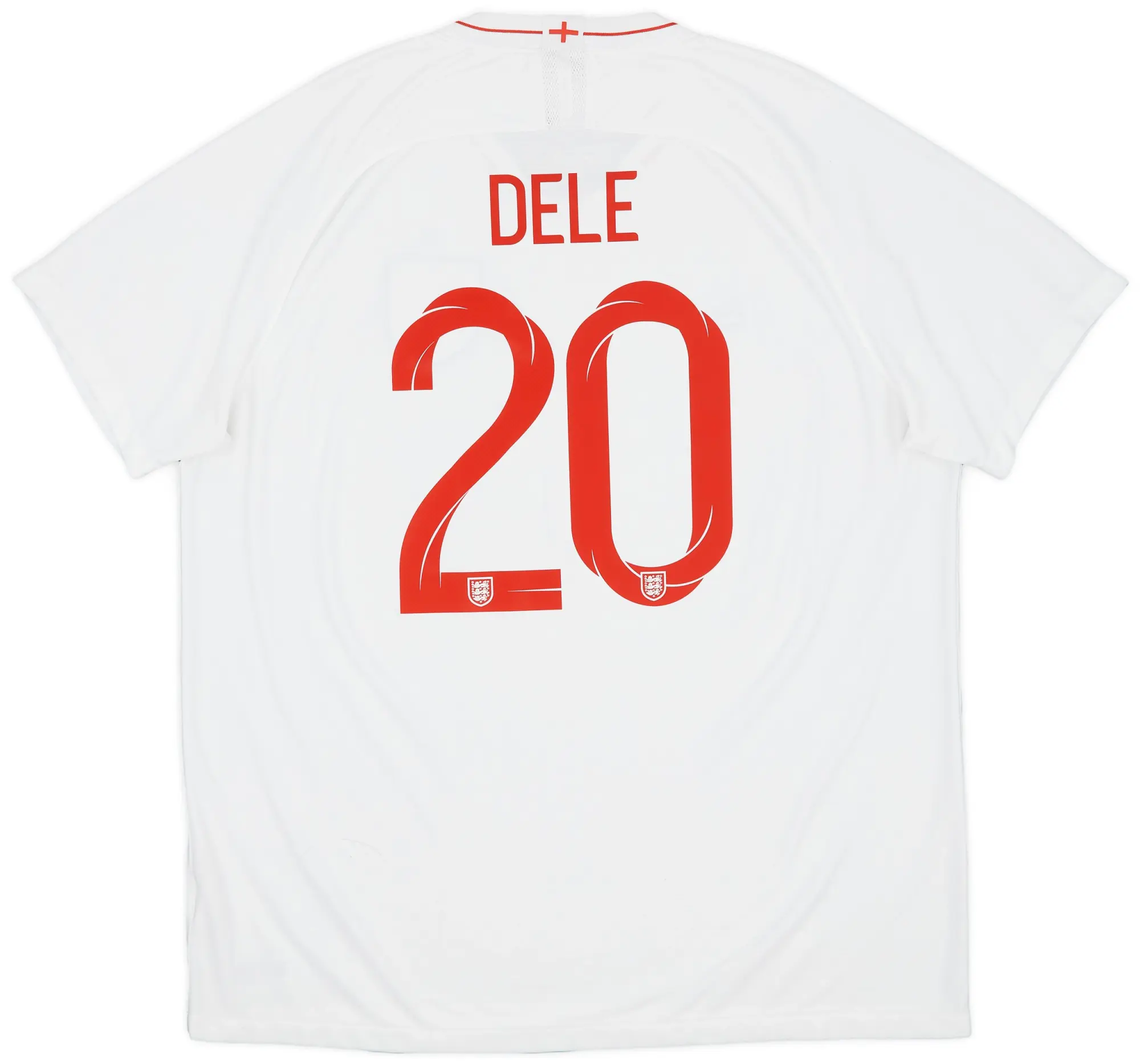 Nike 2018-19 England Home Shirt Dele #20 - 7/10 - (XXL)