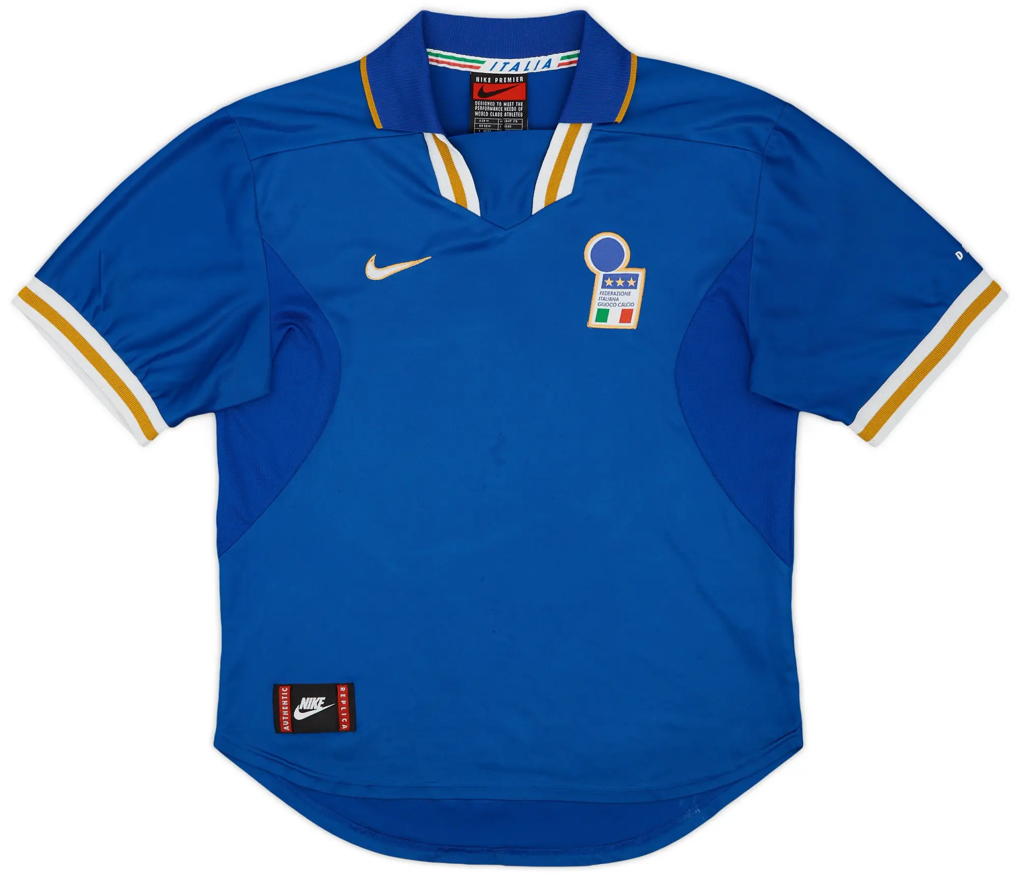 Nike 1996-97 Italy Home Shirt - 7/10 - (M)