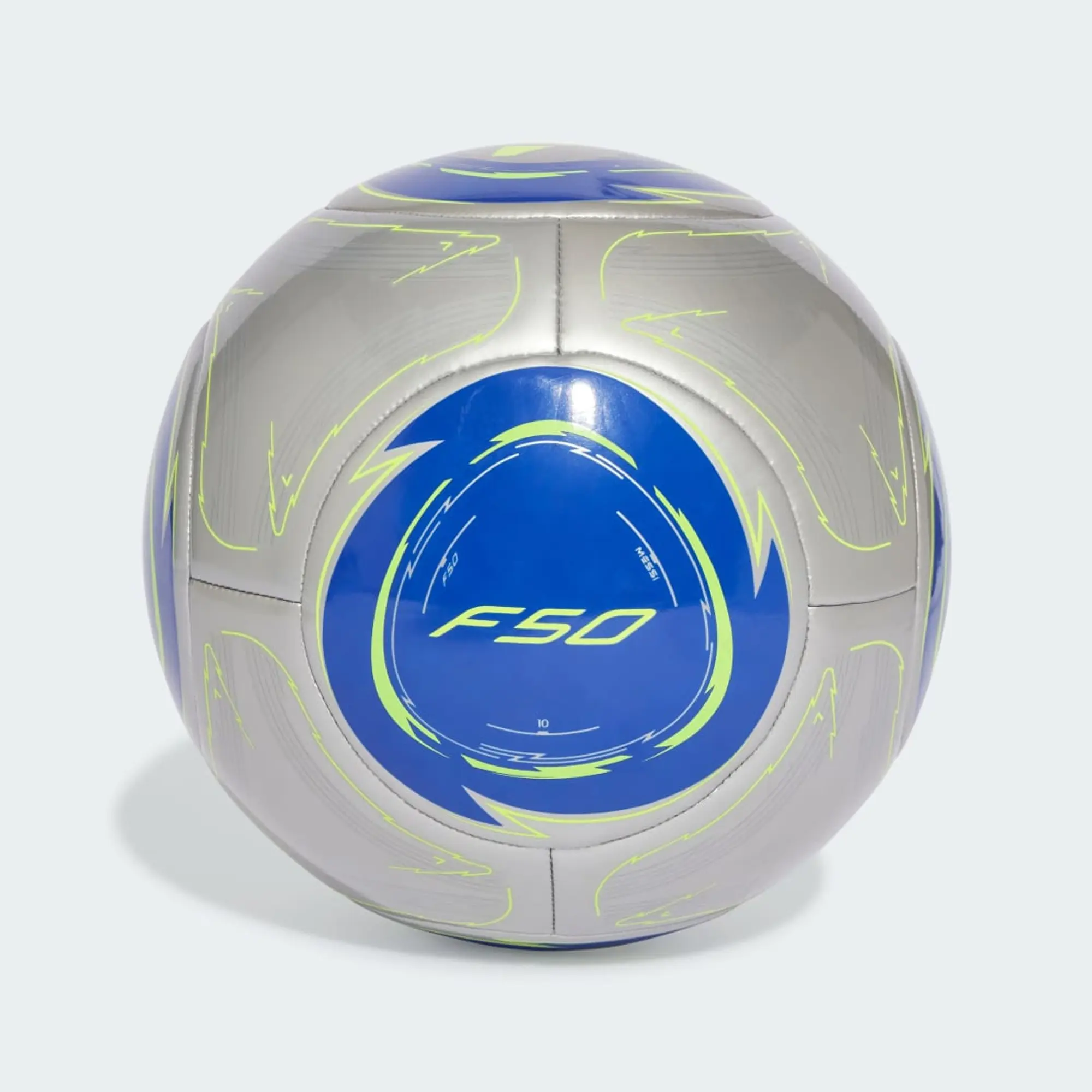 adidas Messi Club F50 Football - Silver - Kids