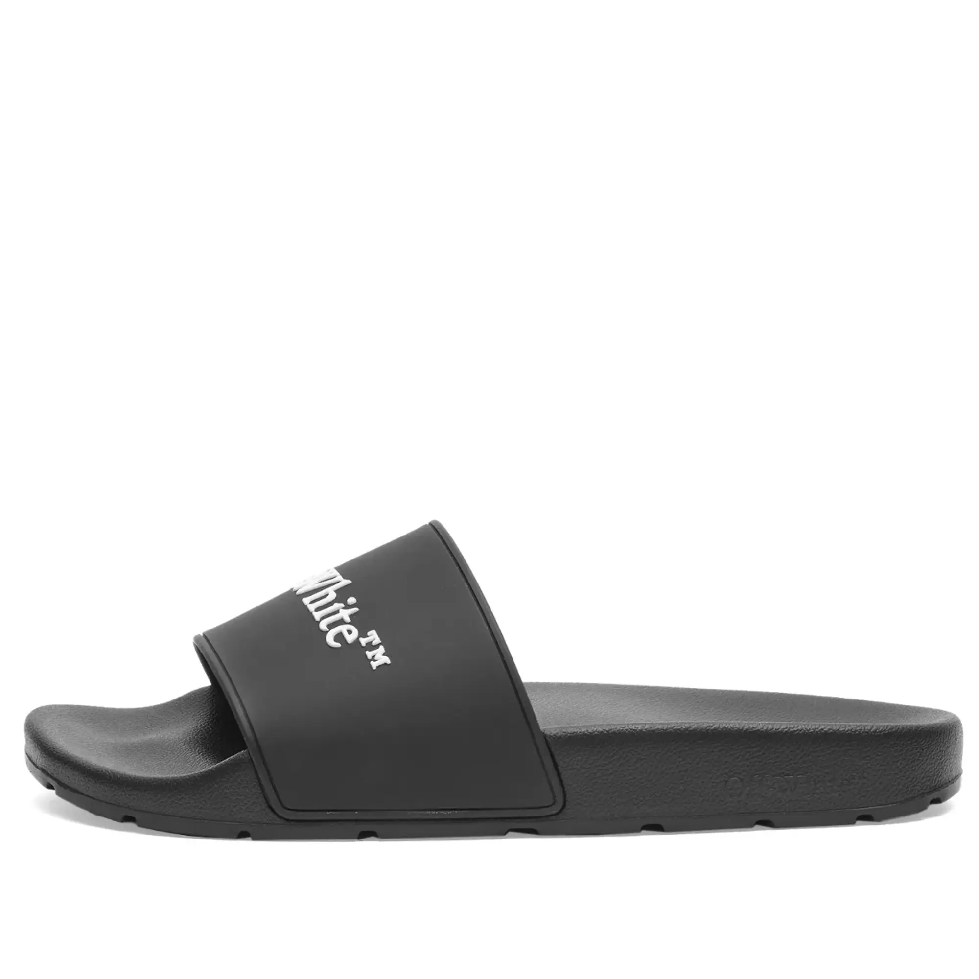 Off-White Women's Bookish Sliders Black White