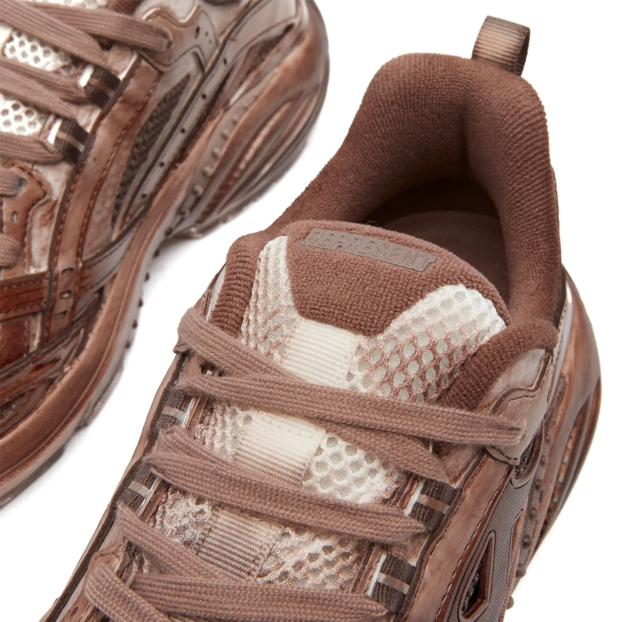 Represent Women's Storm Runner Trainers Chocolate