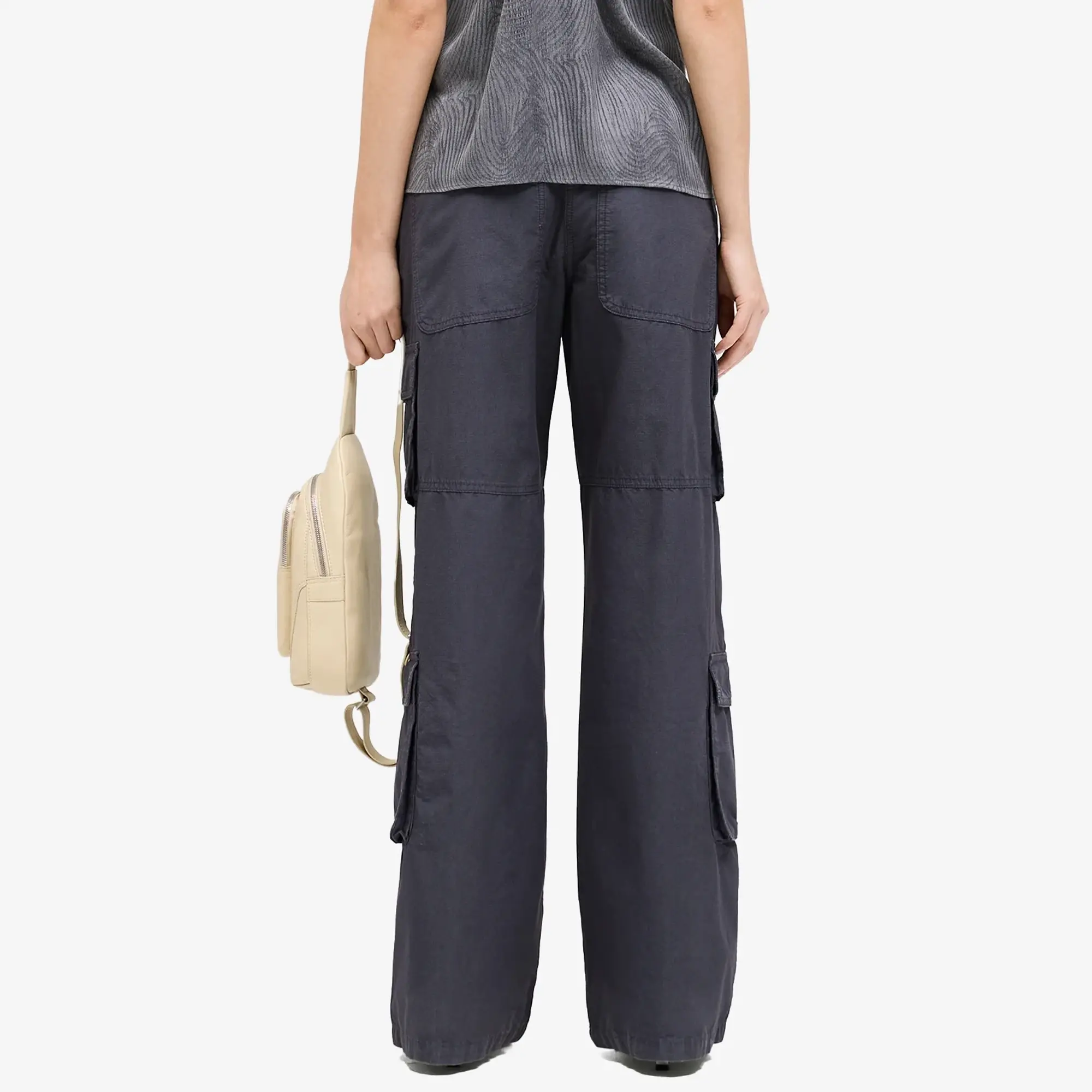Represent Women's Fender Cargo Trousers Steel Blue