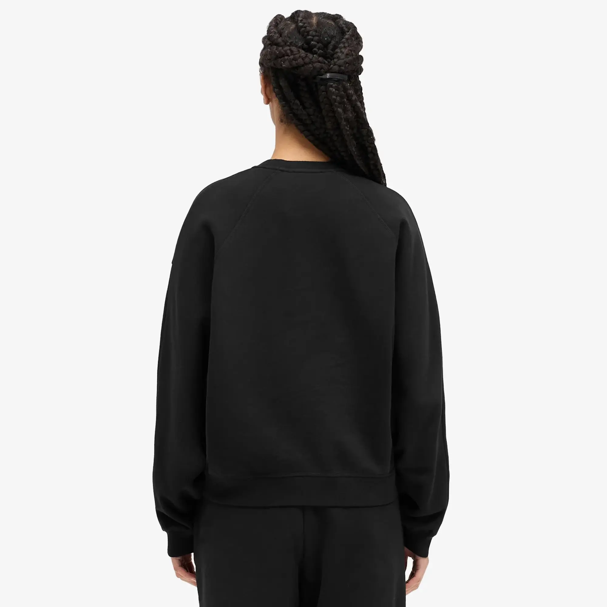 Represent Women's Everyday Logo Crew Sweatshirt Jet Black