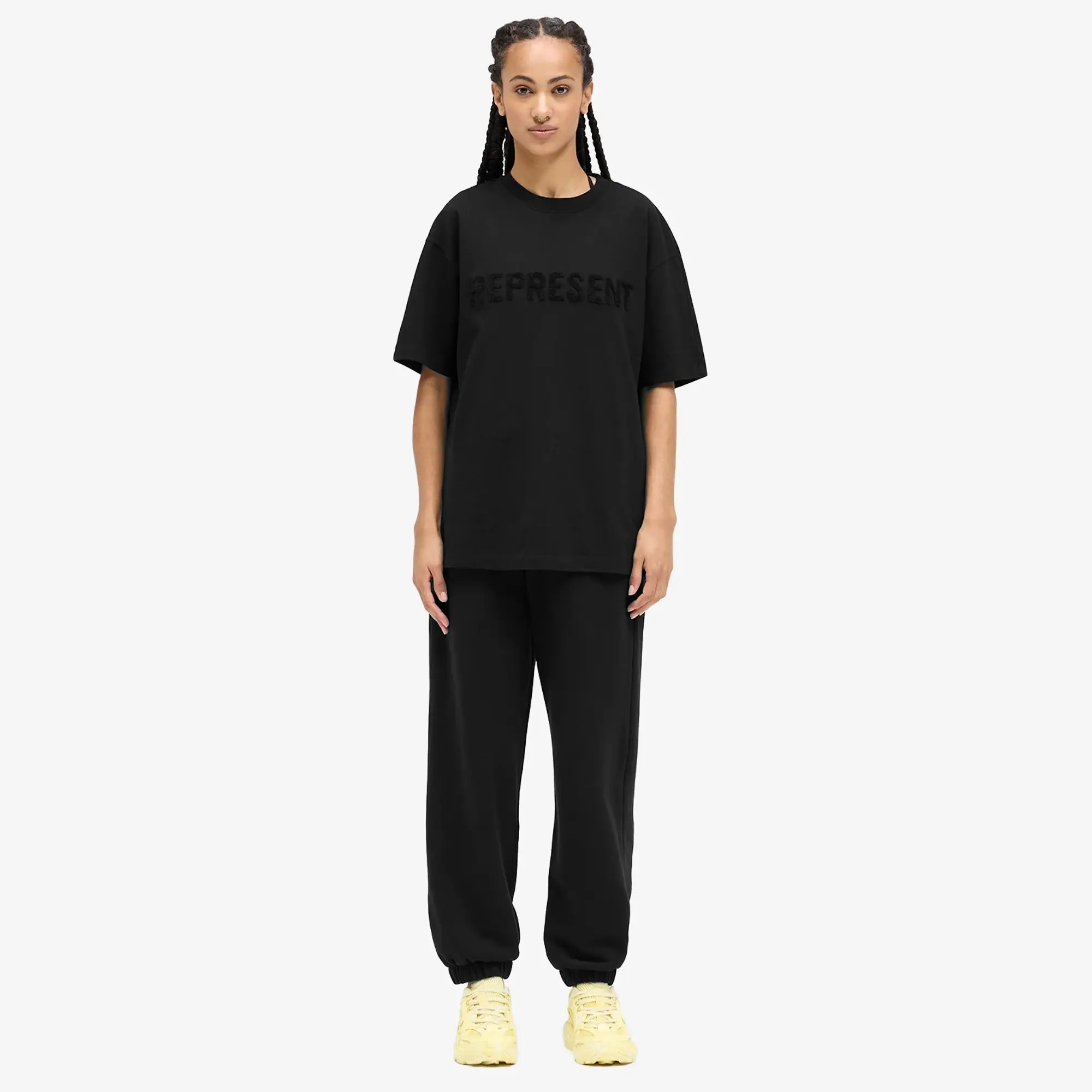 Represent Women's Boyfriend T-Shirt Jet Black