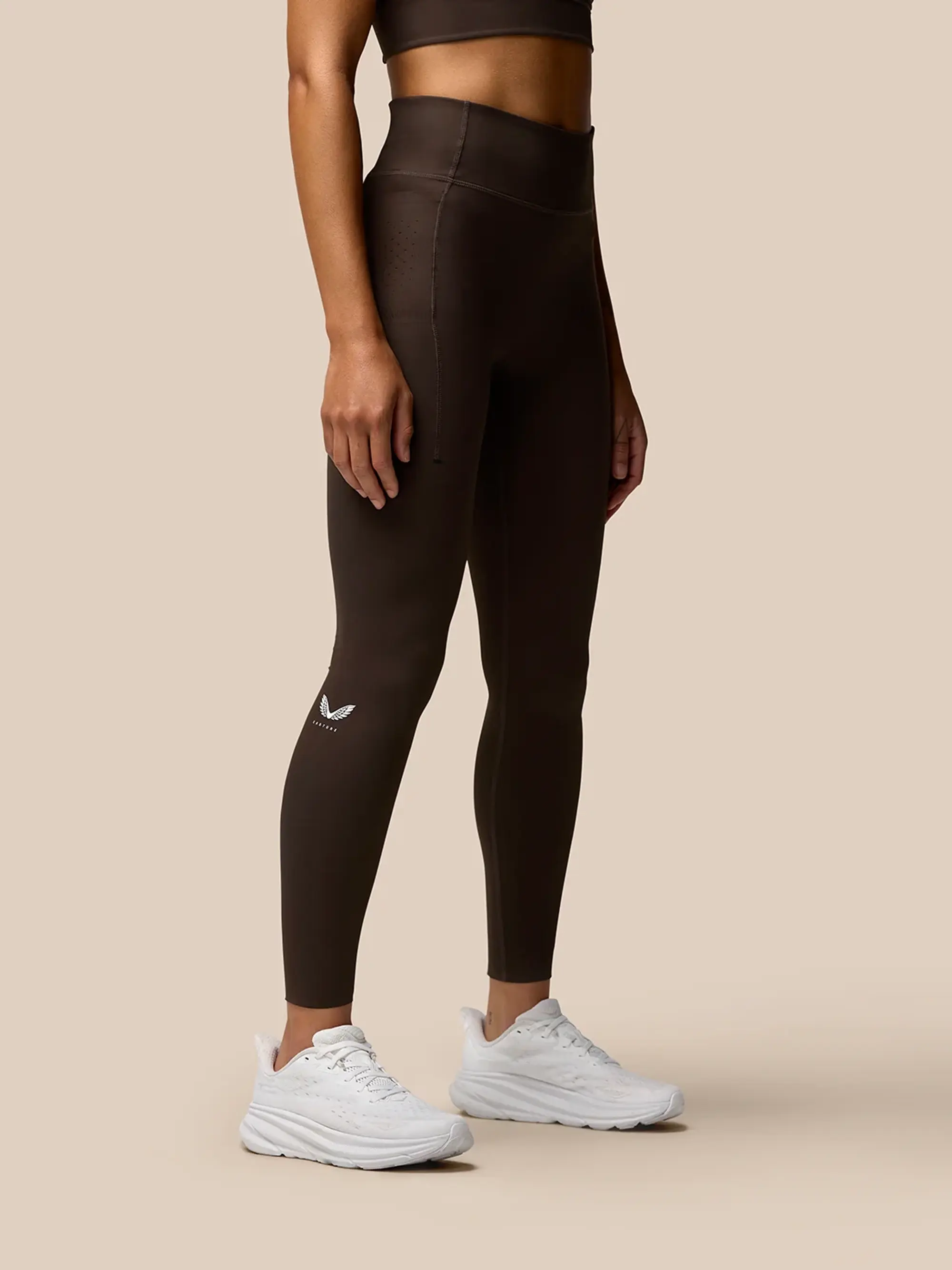 Castore Zone Training Leggings - Brown
