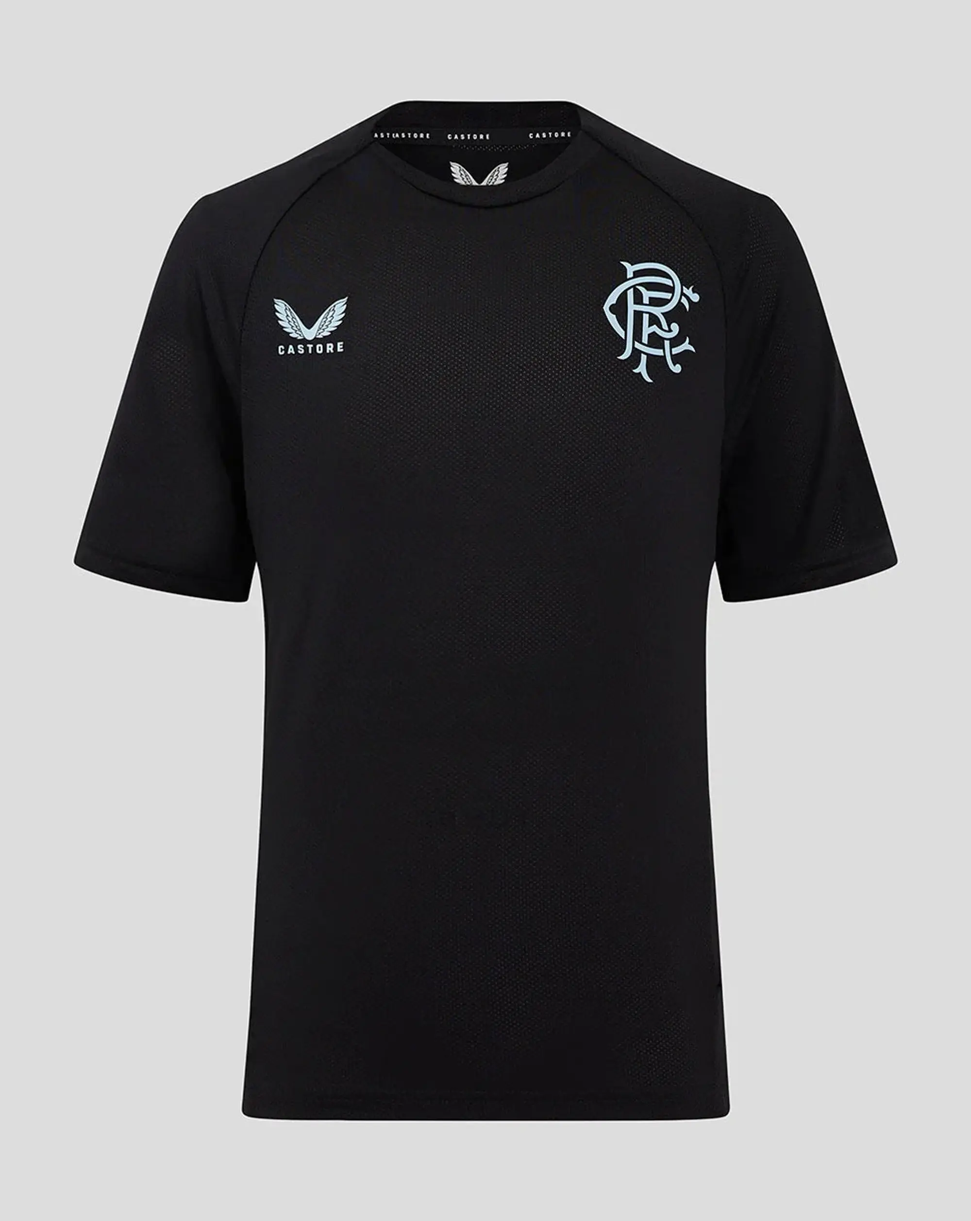 Castore Rangers 24/25 Junior Pro Players Training Short Sleeve Tee