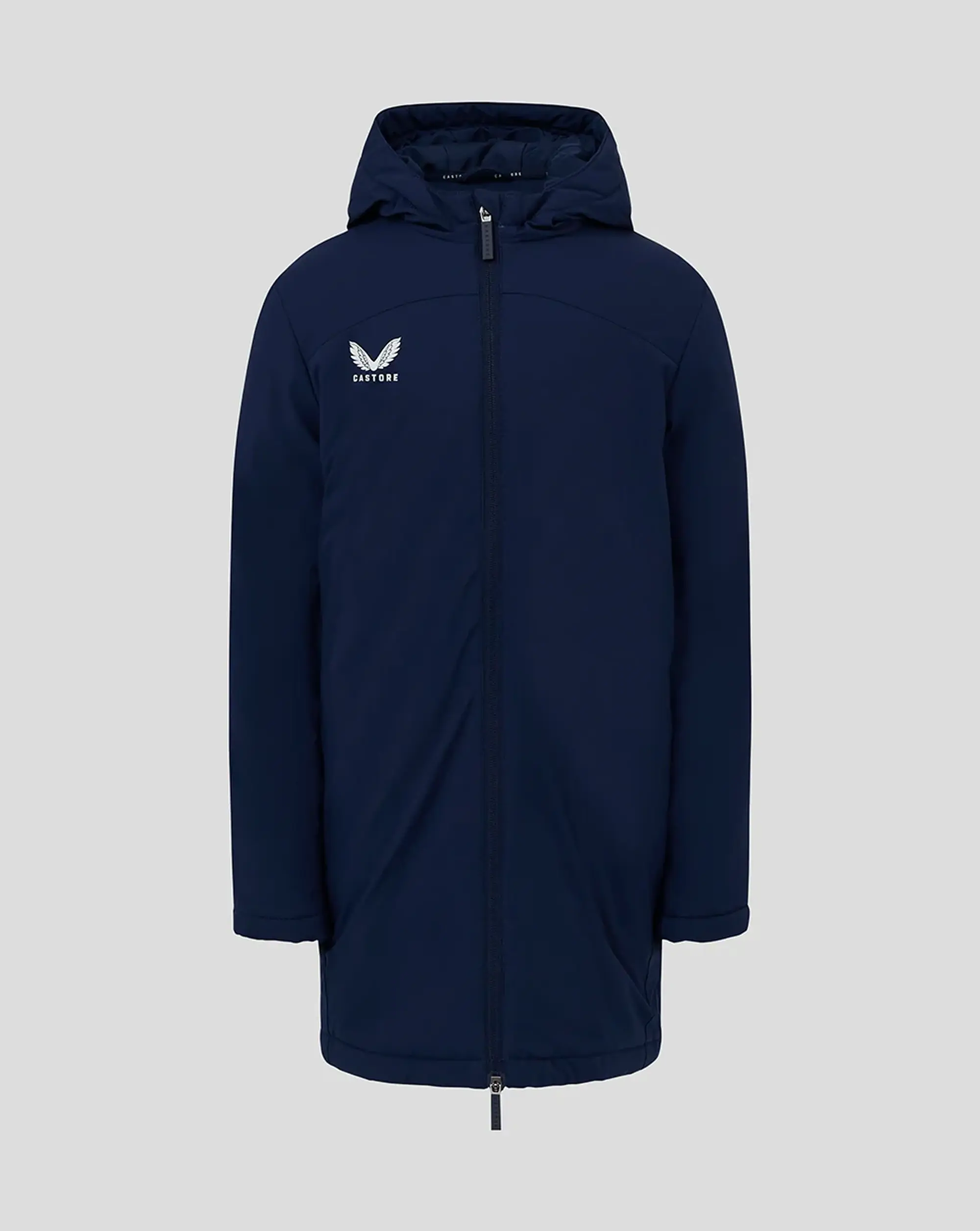 Castore Junior Long Bench Jacket - Dark Slate