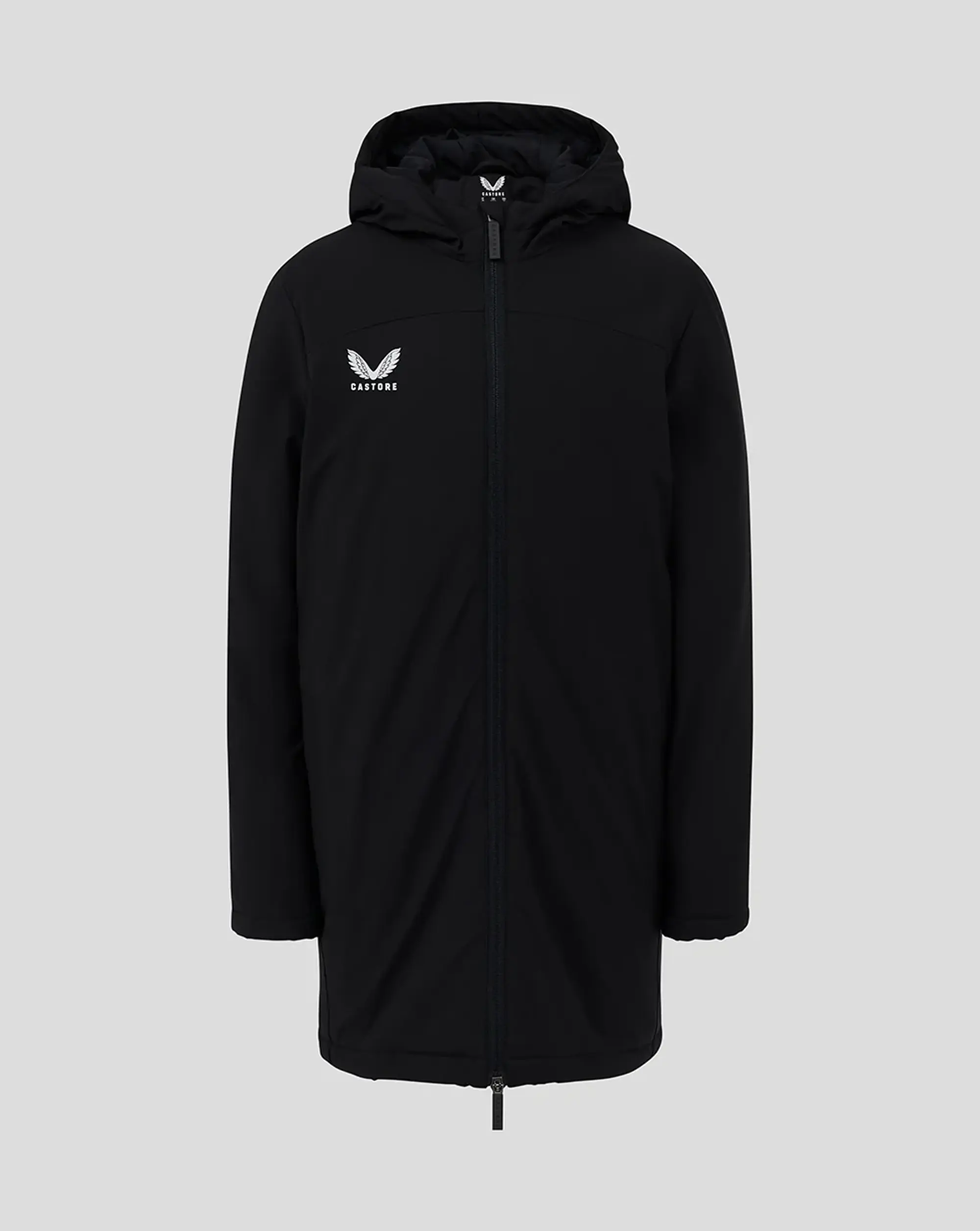 Castore Junior Long Bench Jacket - Dark Slate