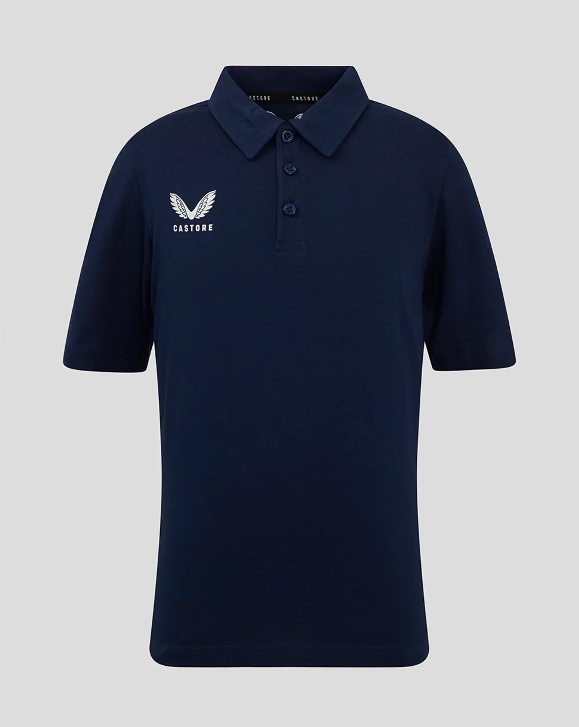 Castore Short Sleeve Cotton / Poly Polo - Navy