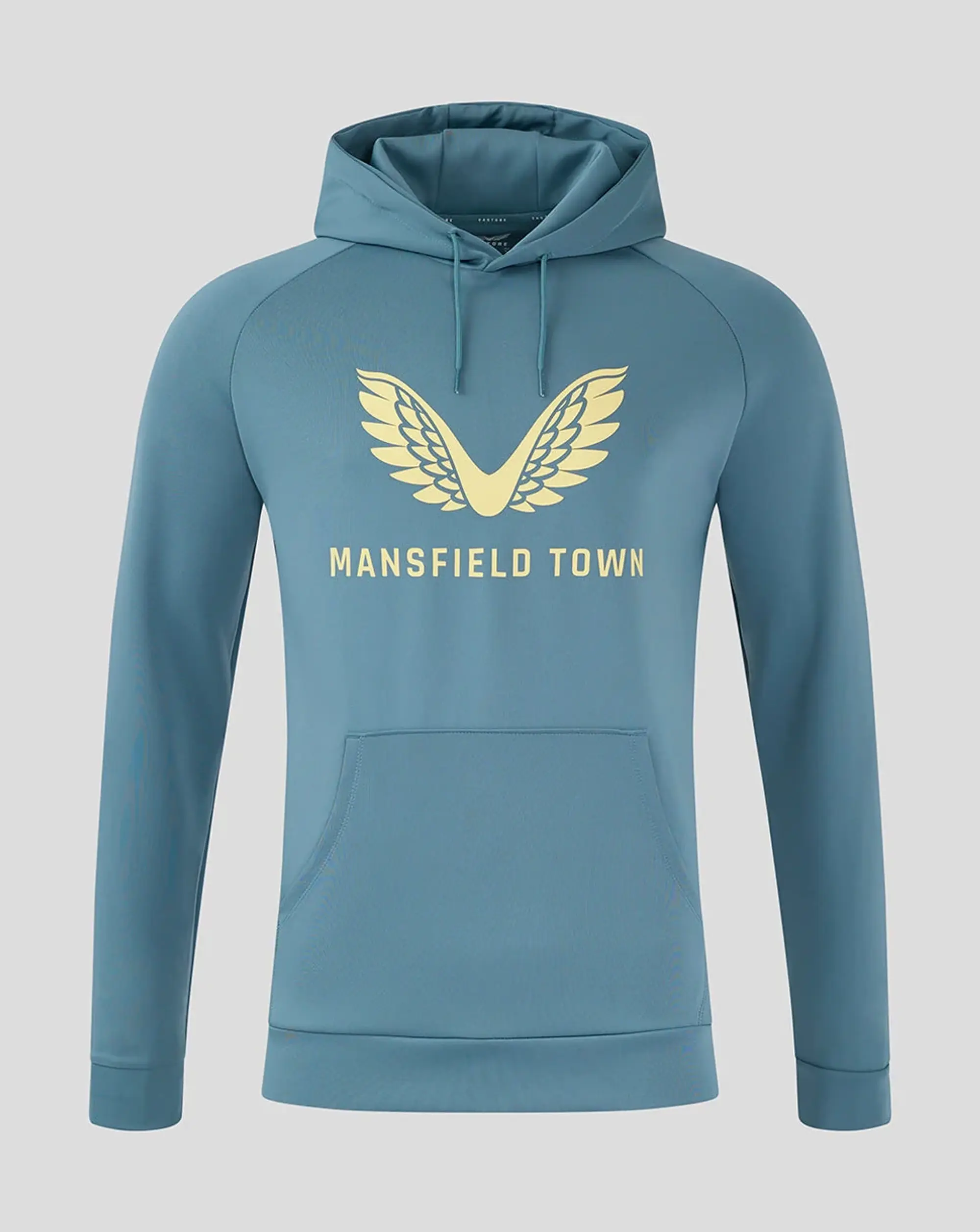 Castore Mansfield Men's 24/25 Travel Hoody - Light Blue
