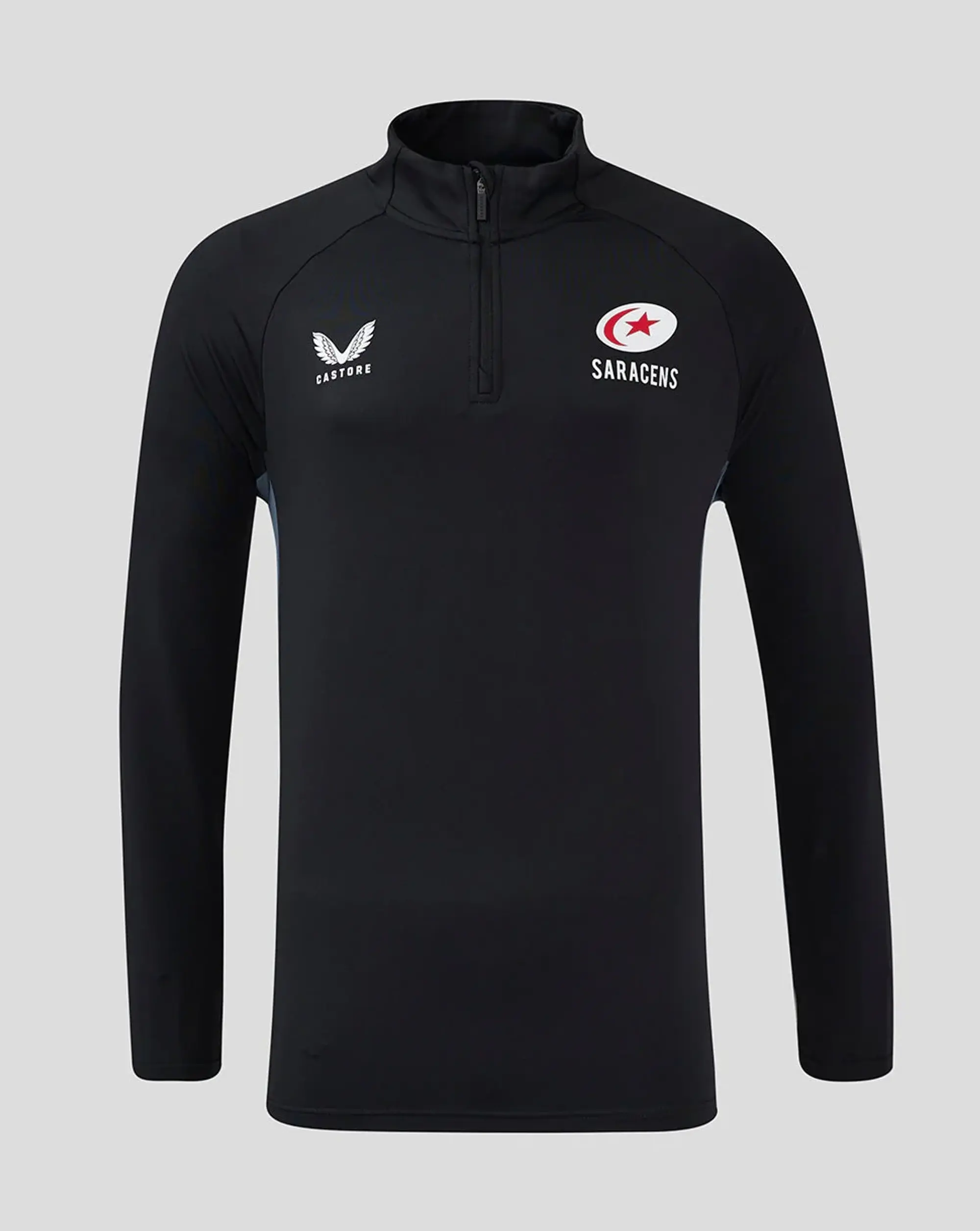 Castore Saracens Men's 24/25 Training 1/4 Zip - Red
