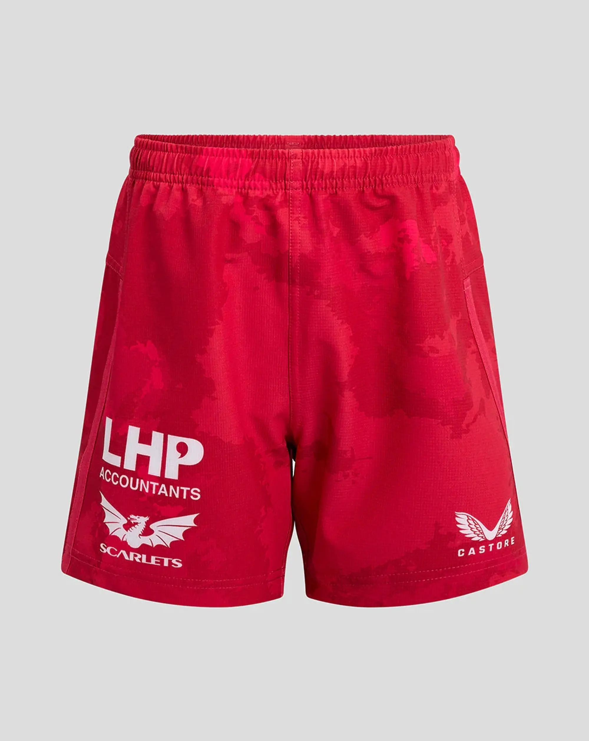 Castore Scarlets Junior 24/25 Home Shorts