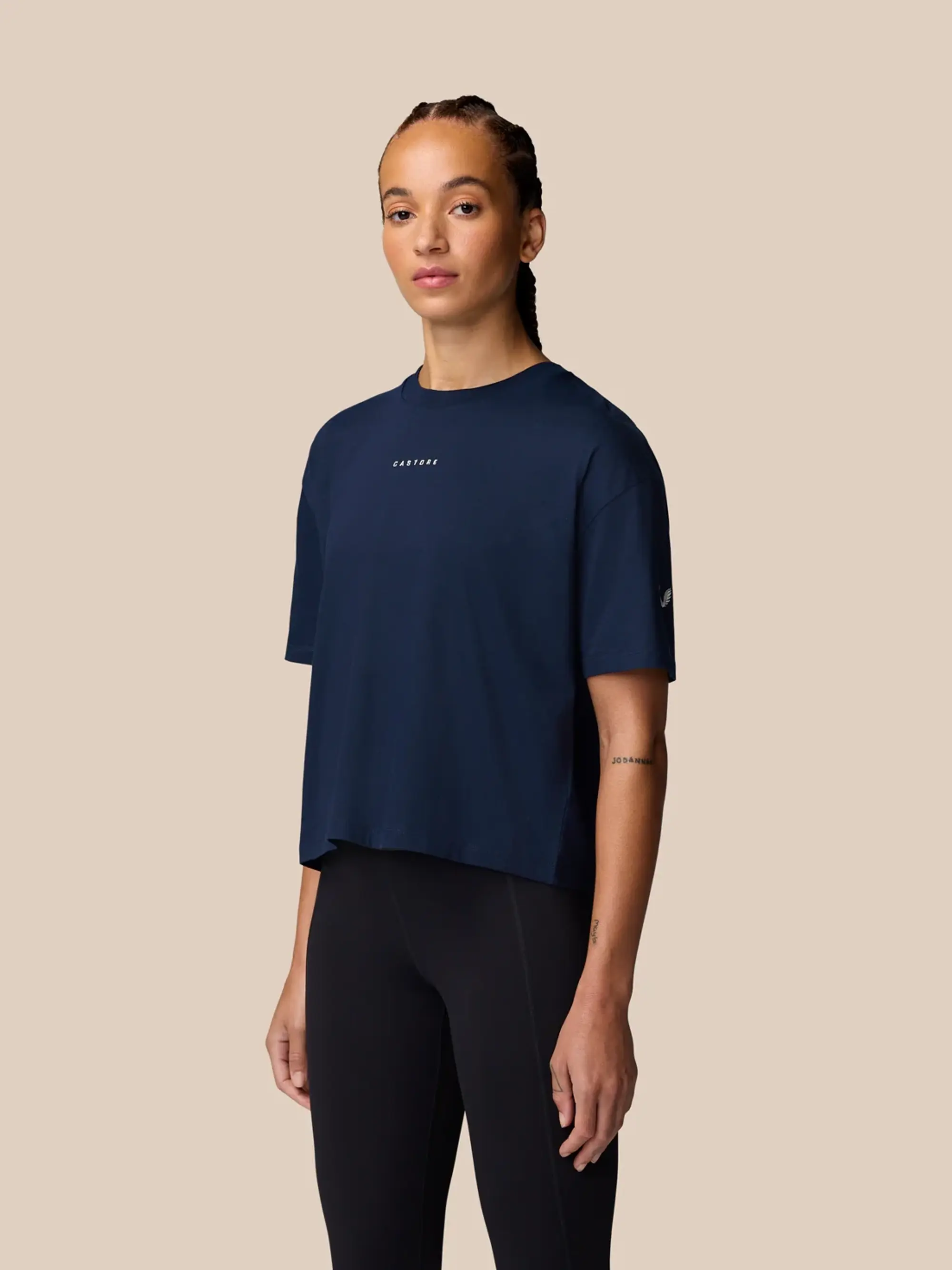 Castore Adapt Lifestyle T-shirt – Cream