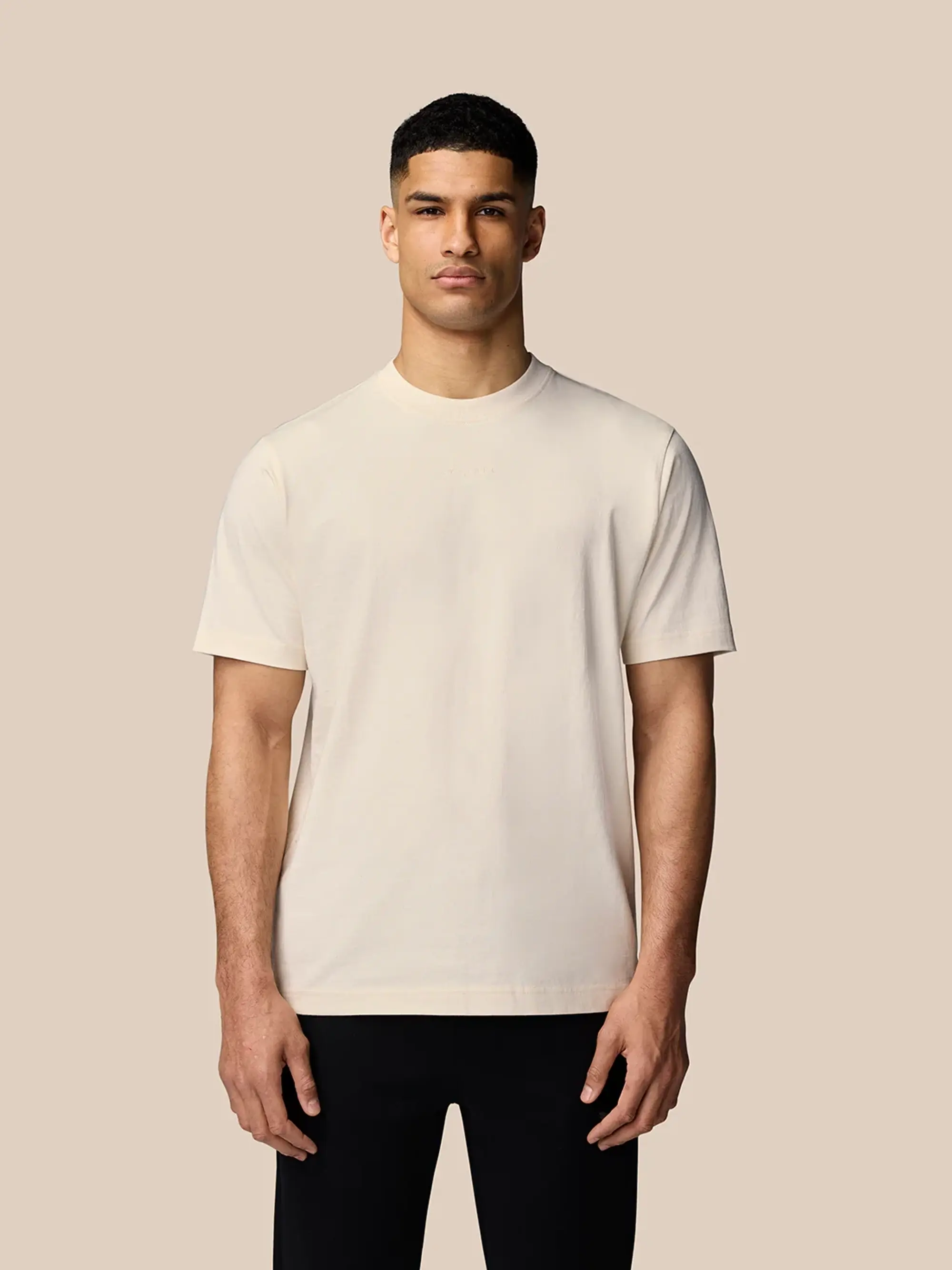 Castore Adapt Lifestyle T-shirt – Cream