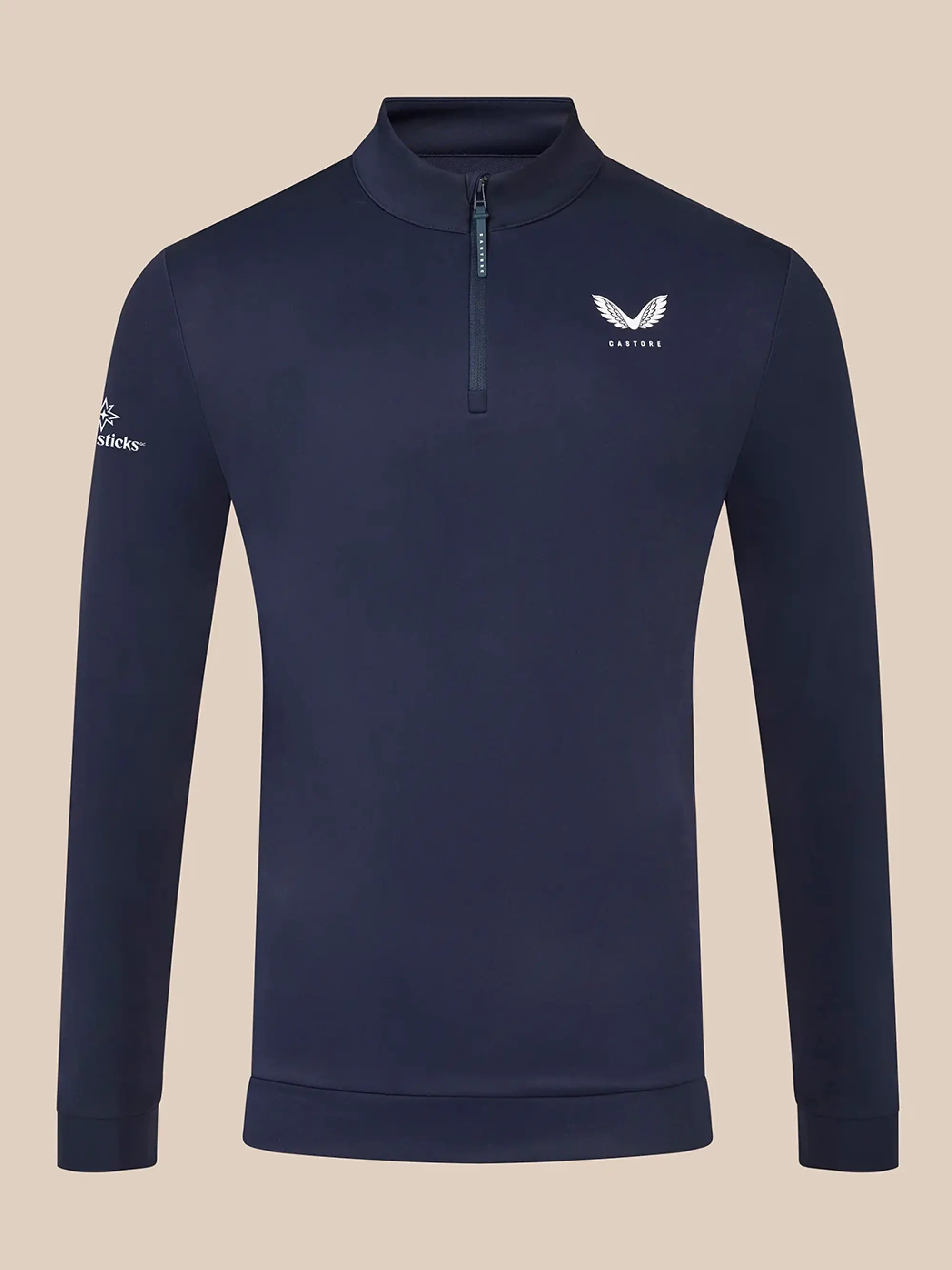 Castore Majesticks Gc ¼ Zip Top – Navy