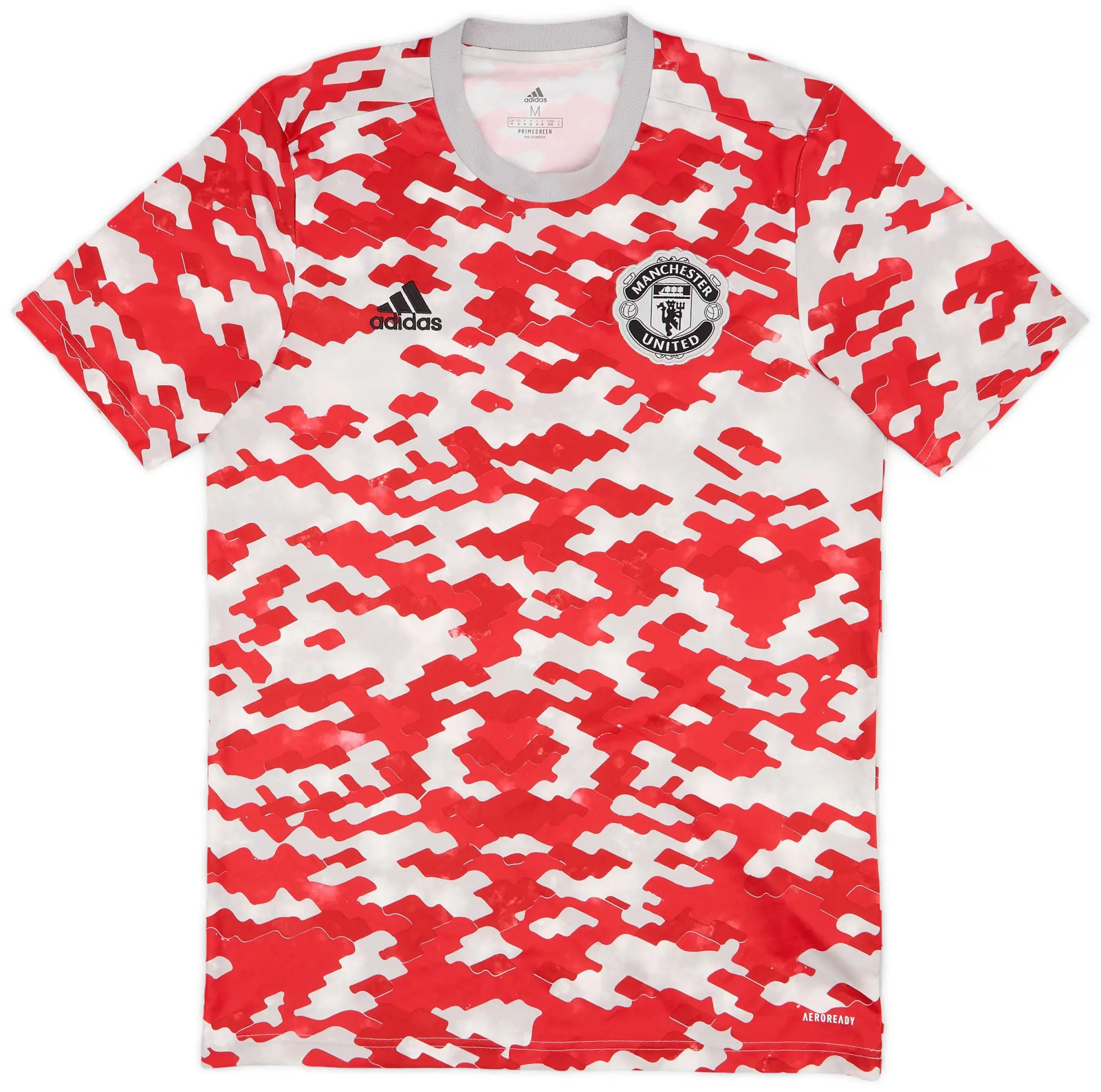 2021-22 Manchester United adidas Training Shirt - 8/10 - (M)