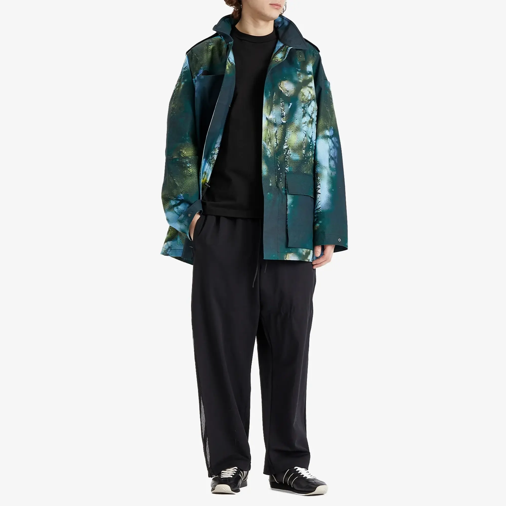 Y-3 Men's Earth Print Field Jacket Multi
