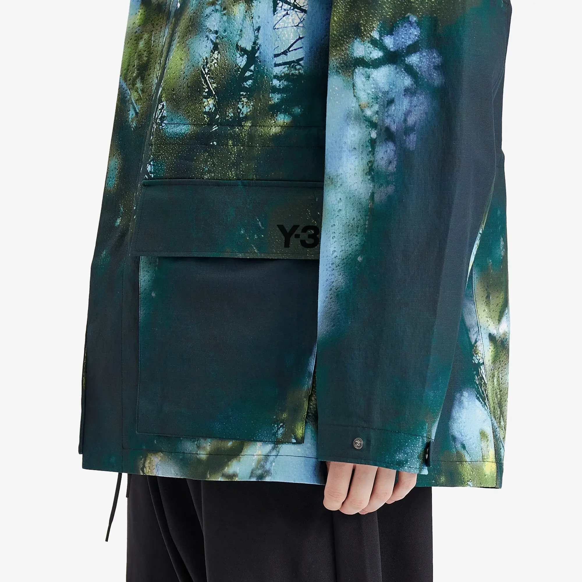 Y-3 Men's Earth Print Field Jacket Multi