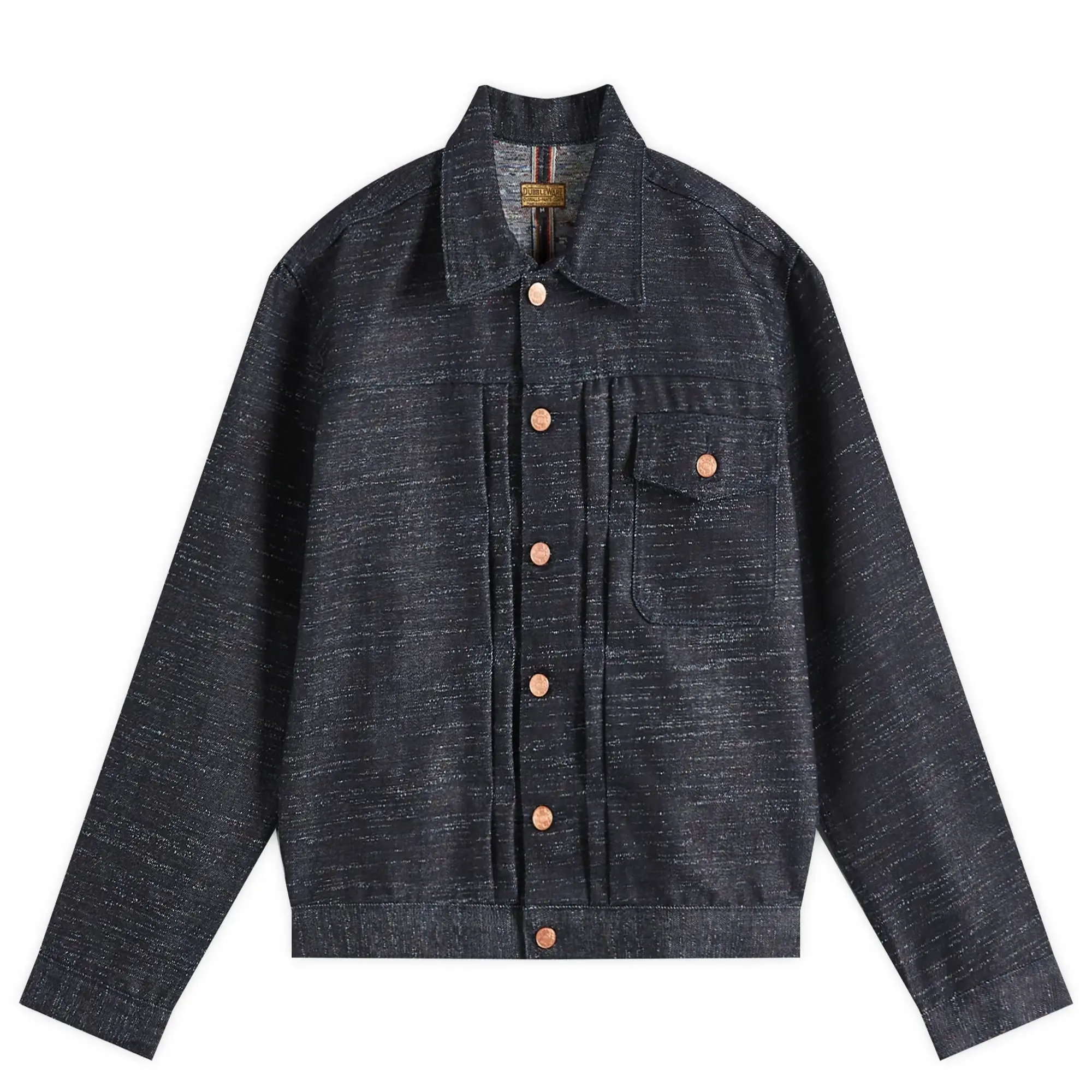 Dubbleware Men's Nimes Rainbow Selvedge Denim Jacket