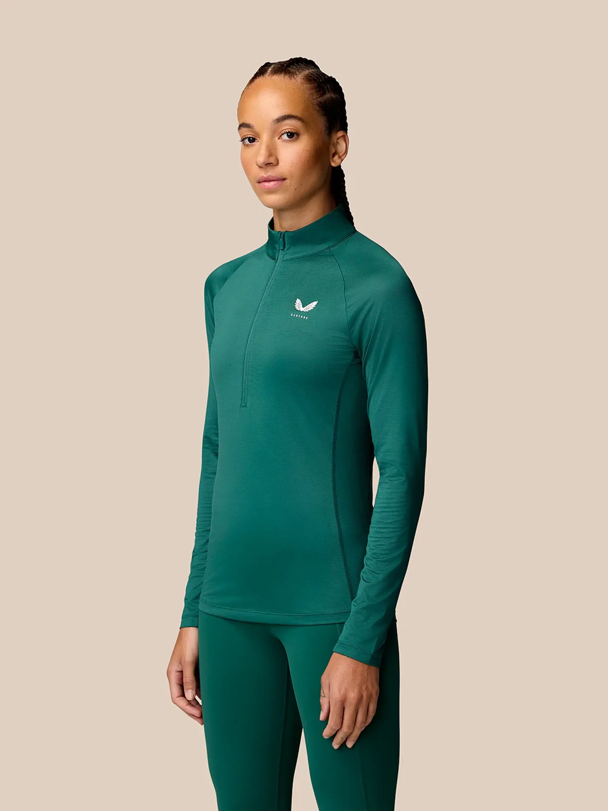 Castore Adapt Training 1/2 Zip Top - Black