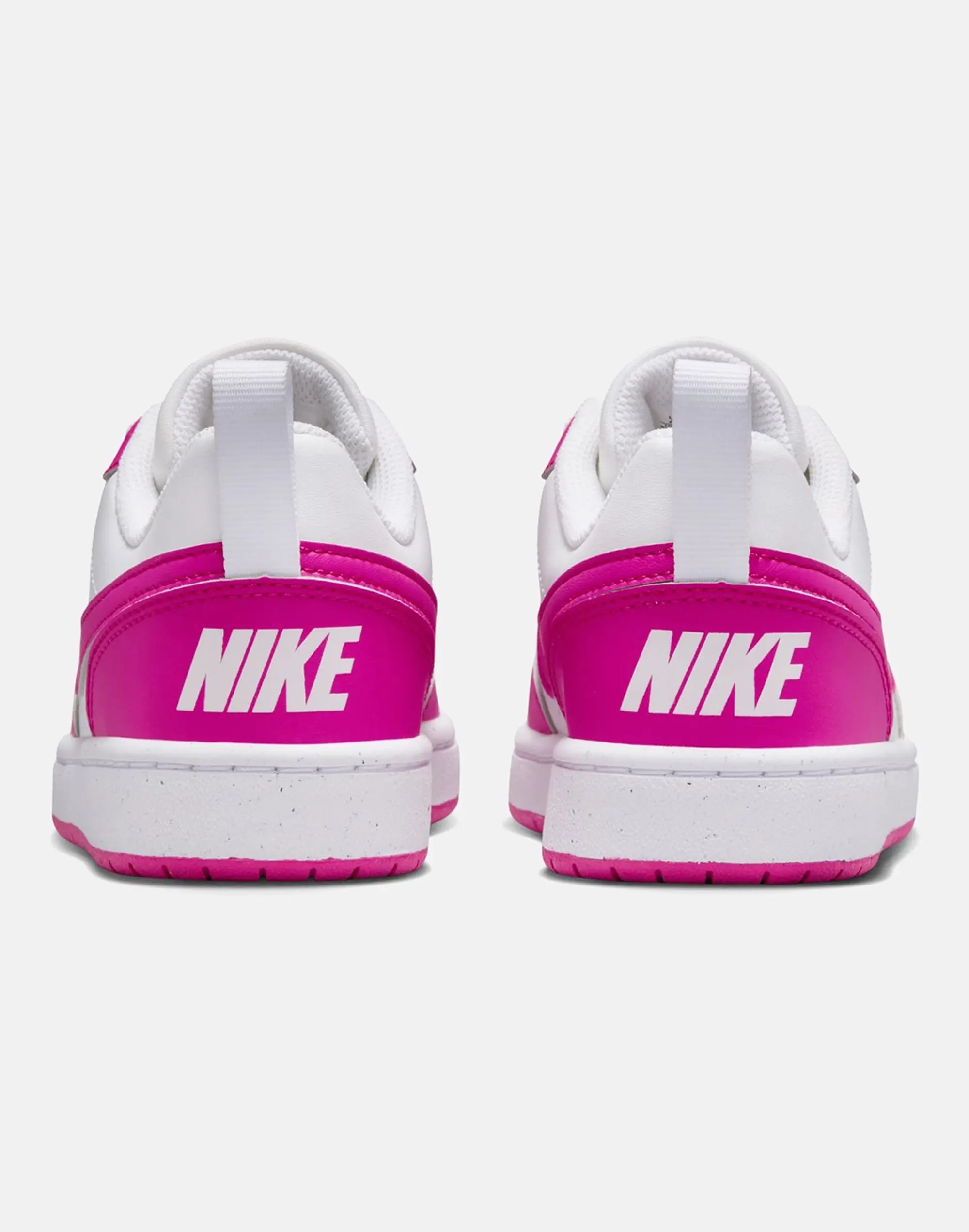 Nike Older Kids Court Borough Low Recraft Trainers in Pink/White