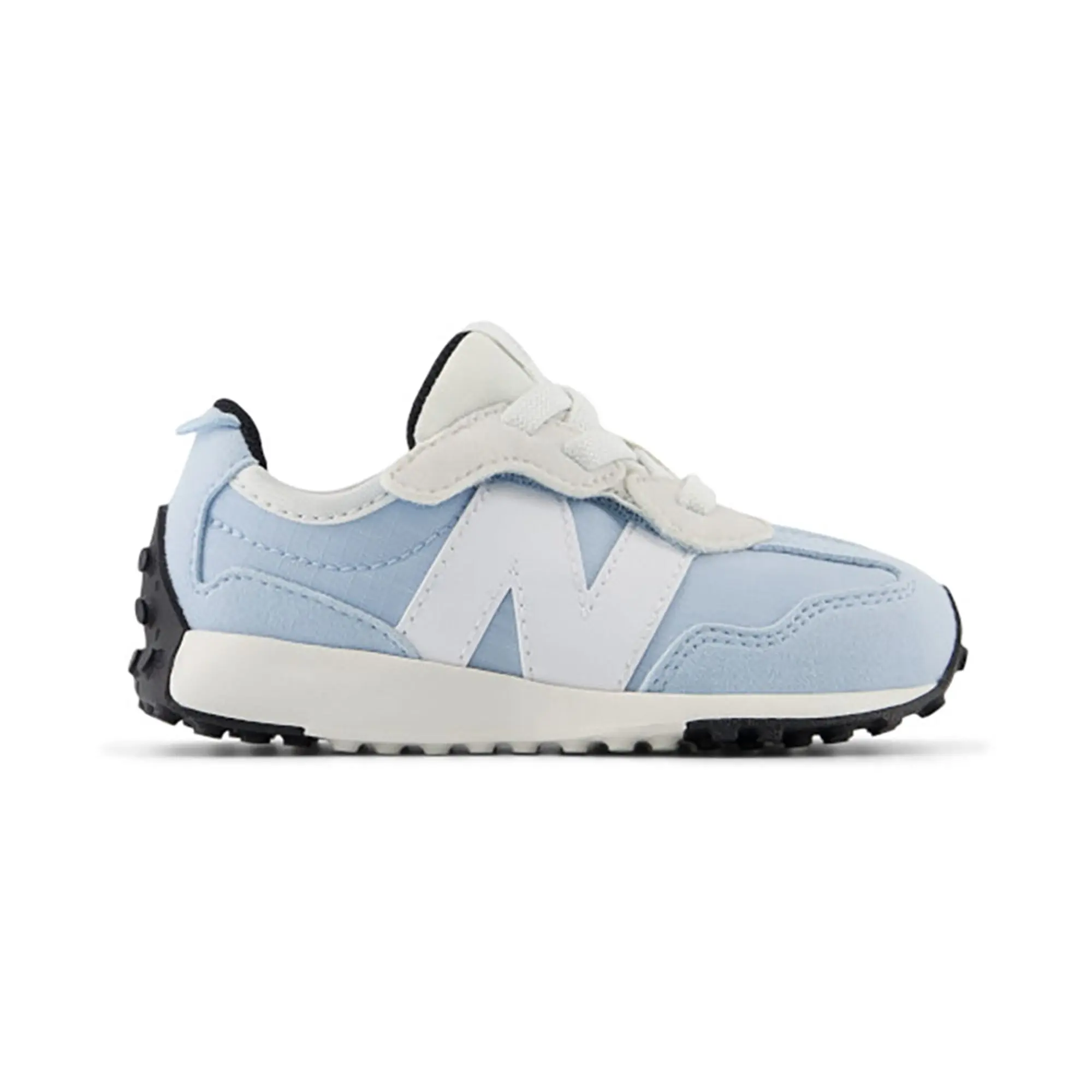 New Balance Kids' 327 NEW-B HOOK & LOOP in Blue/White Synthetic