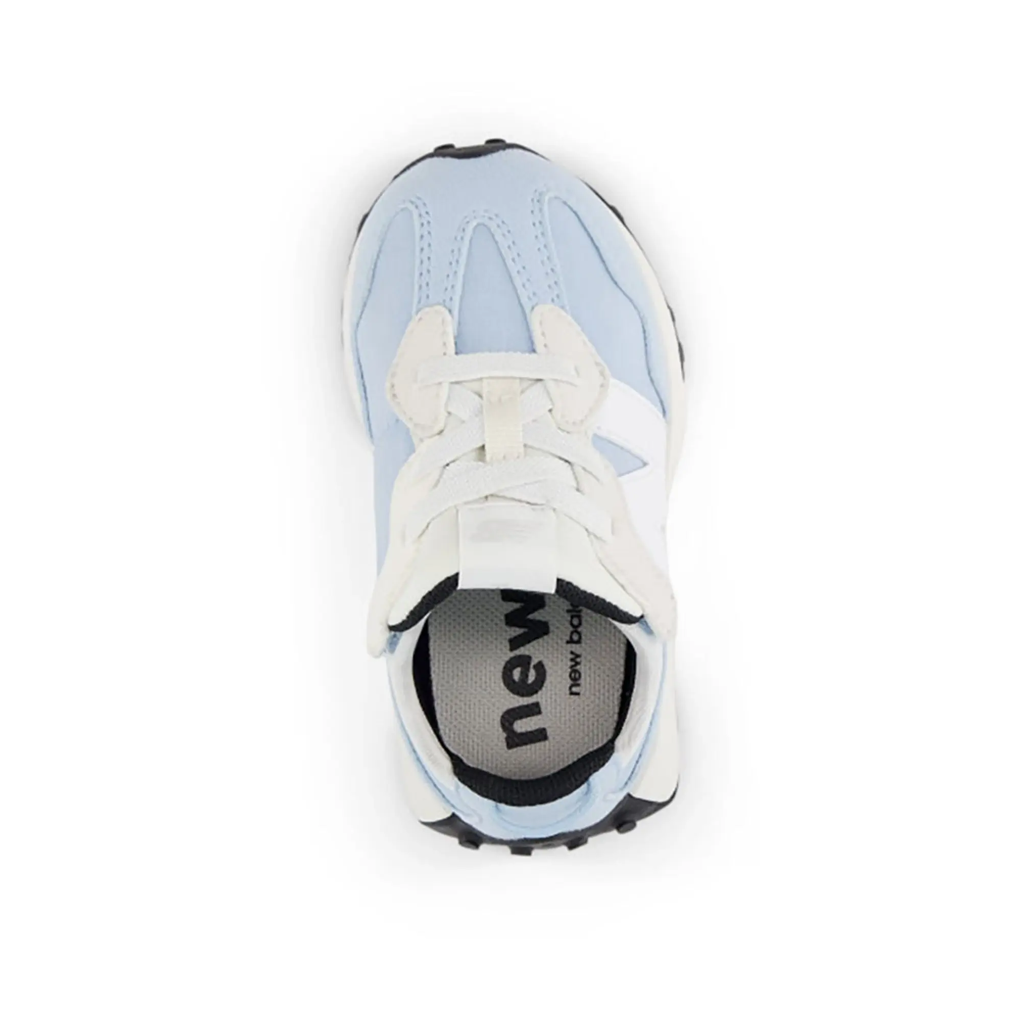 New Balance Kids' 327 NEW-B HOOK & LOOP in Blue/White Synthetic