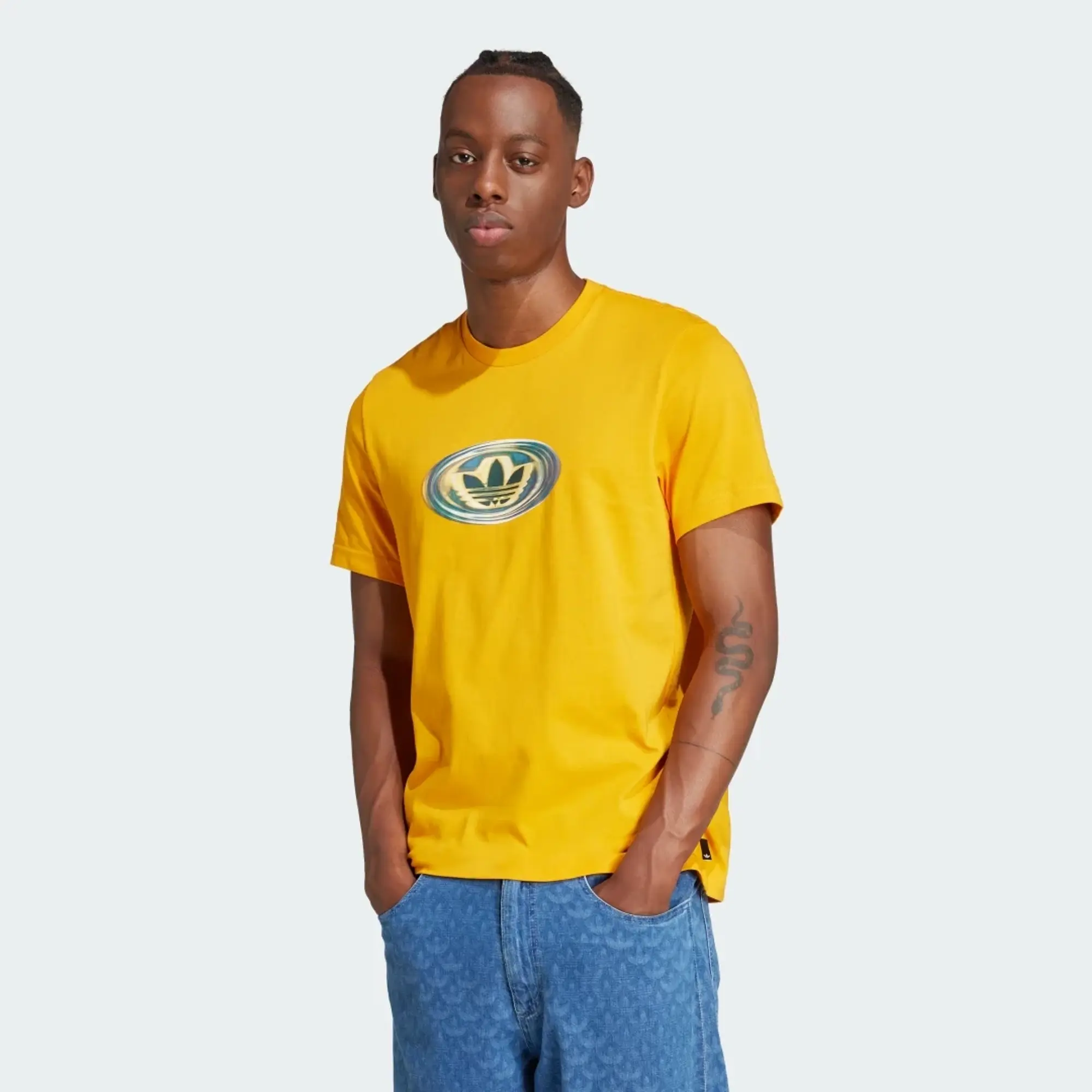 adidas Originals Campus T-Shirt, Orange