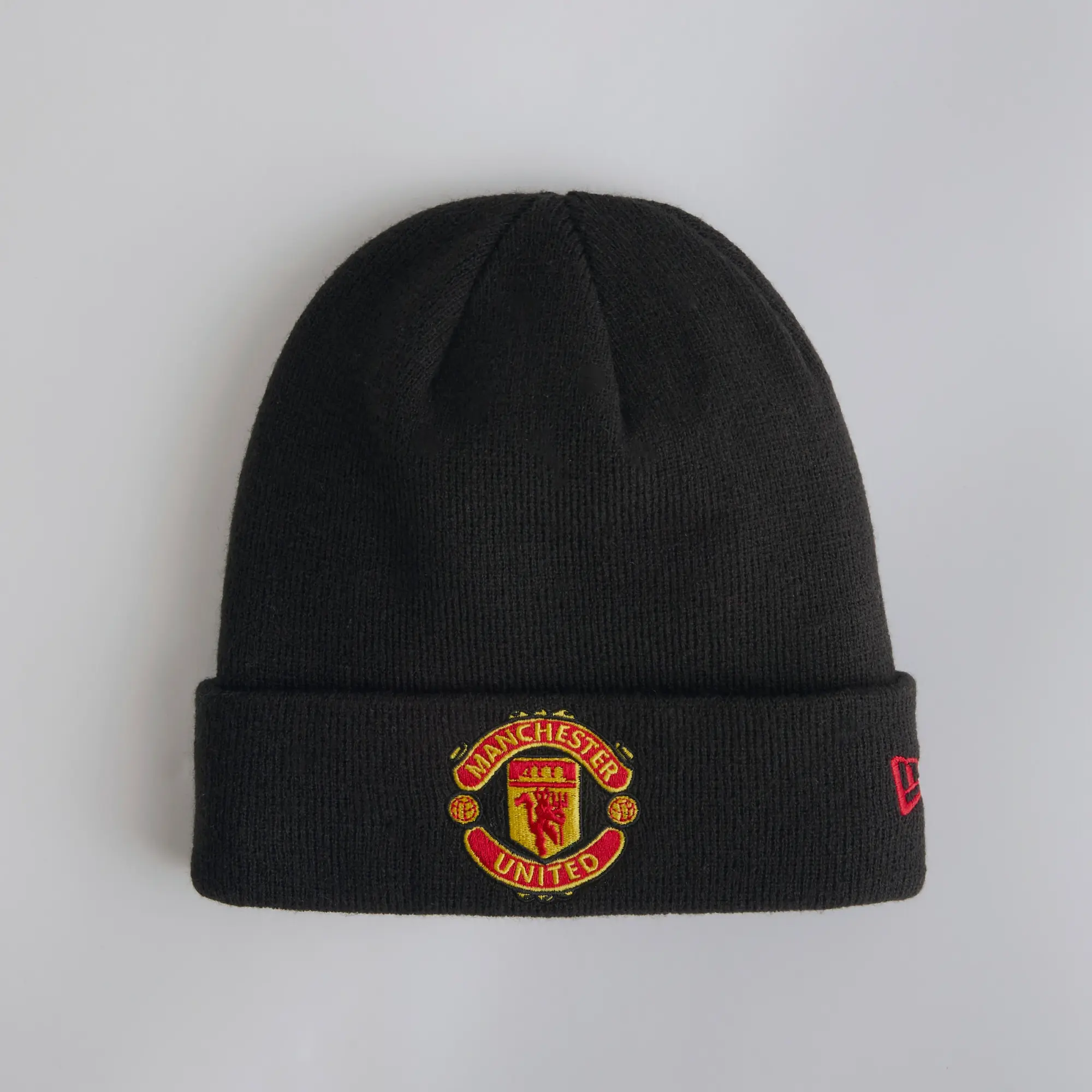 Manchester United x New Era Fan Flag Cuff Beanie Black