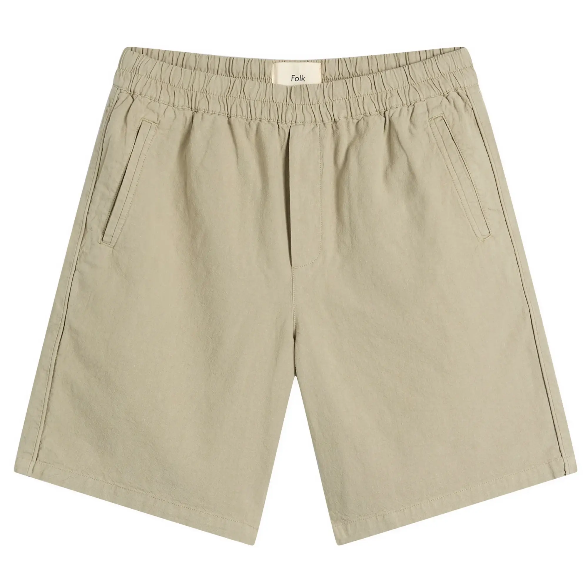 Folk Men's Linen Assembly Shorts Sage