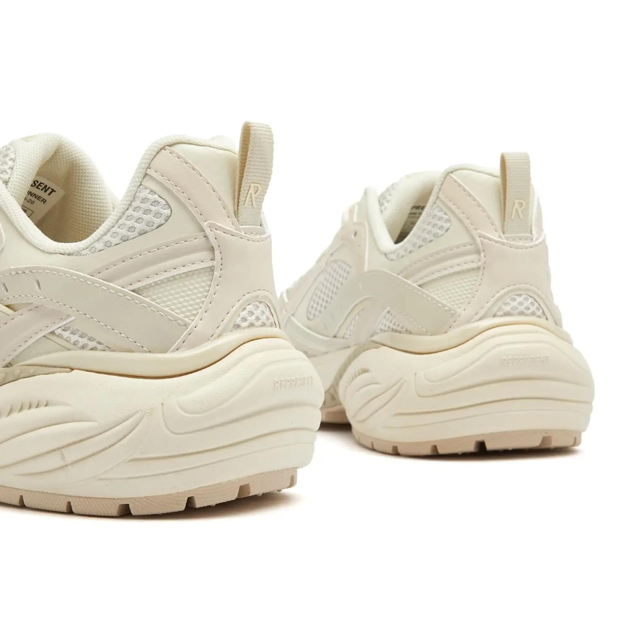Represent Women's Storm Runner Trainers Off White