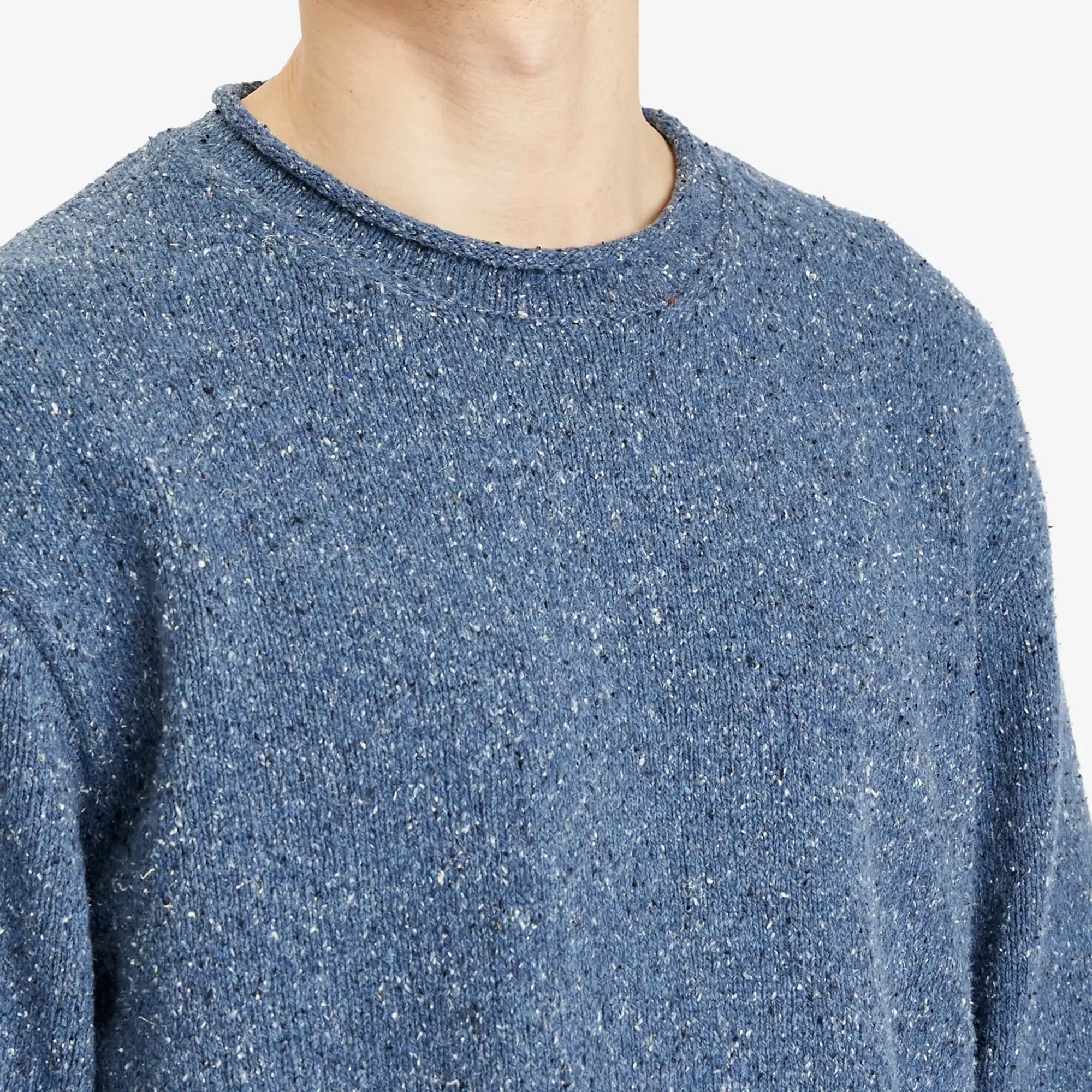 Folk Men's Slouch Sweatshirt Soft Navy
