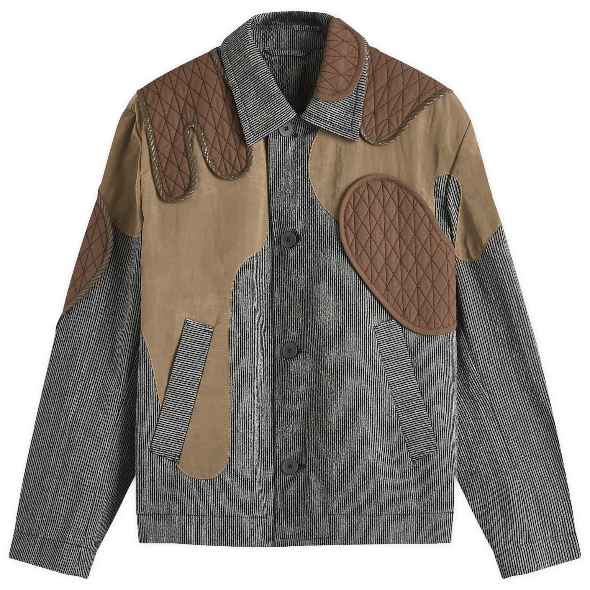 Craig Green Men's Utility Patch Jacket Black& White