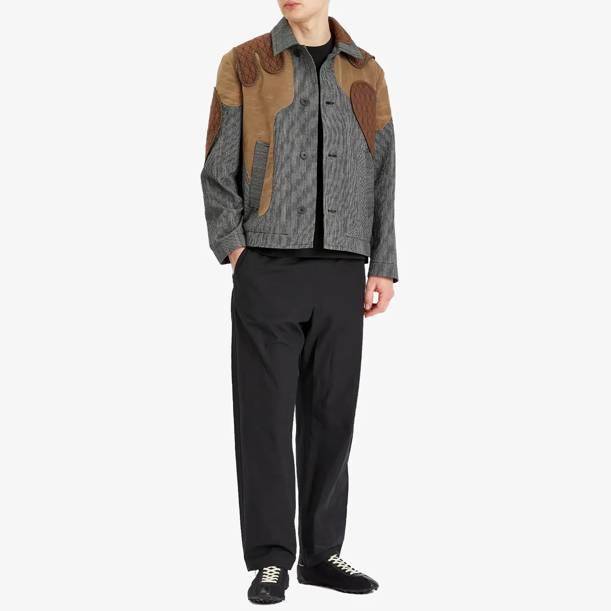 Craig Green Men's Utility Patch Jacket Black& White