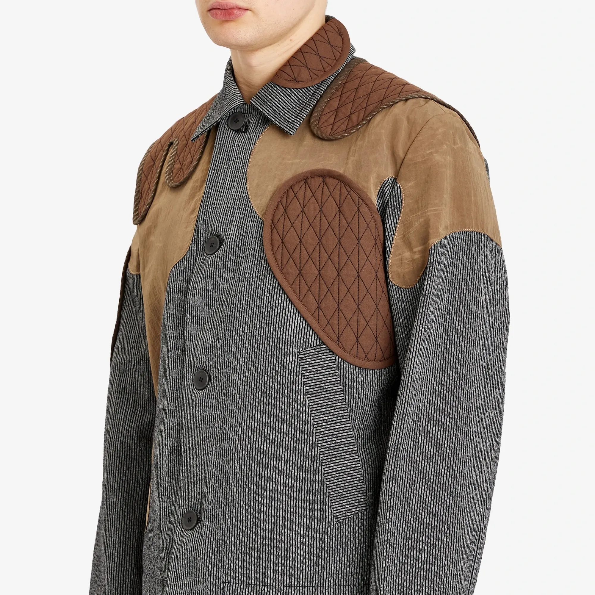 Craig Green Men's Utility Patch Jacket Black& White