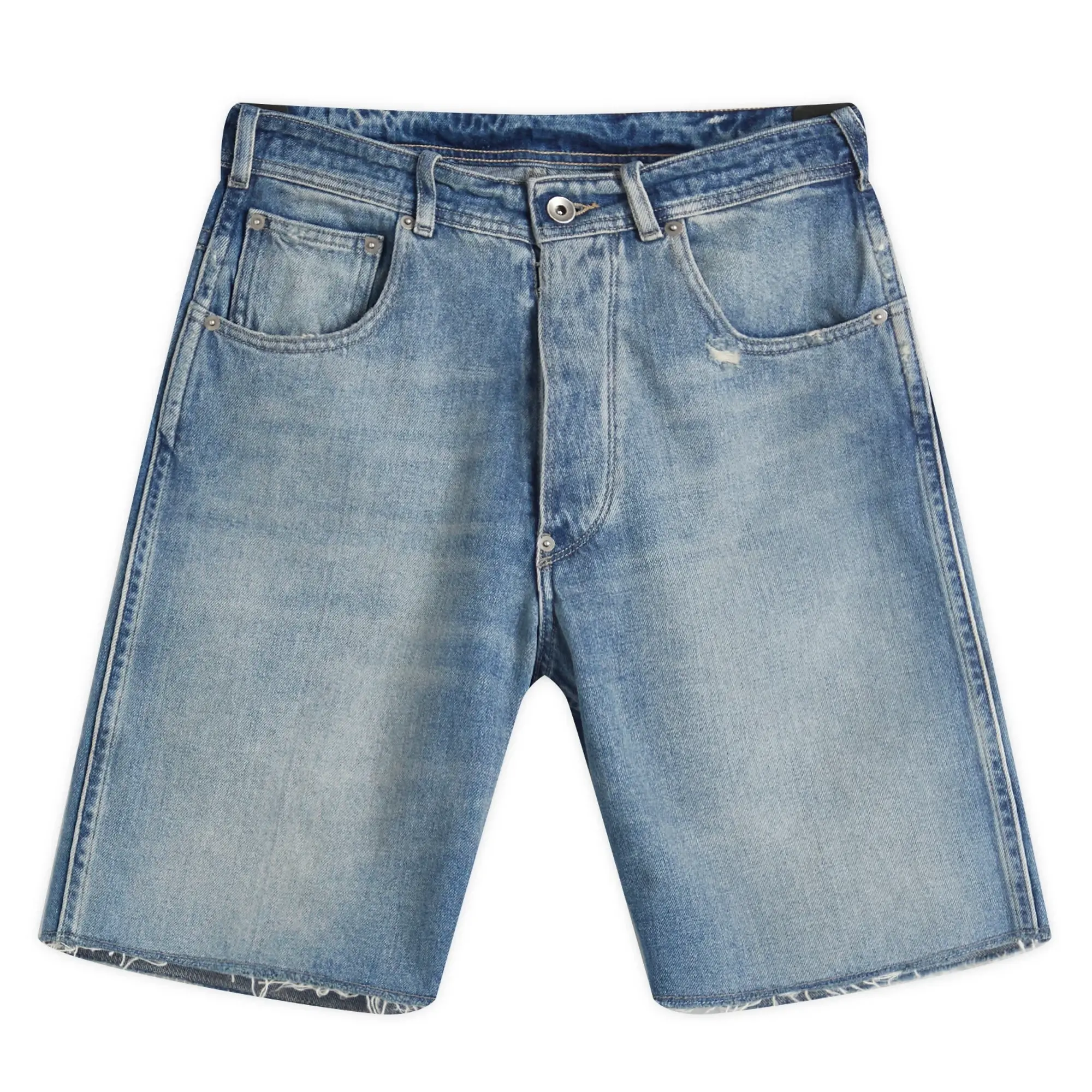Maison Margiela Women's Denim Shorts Light Blue
