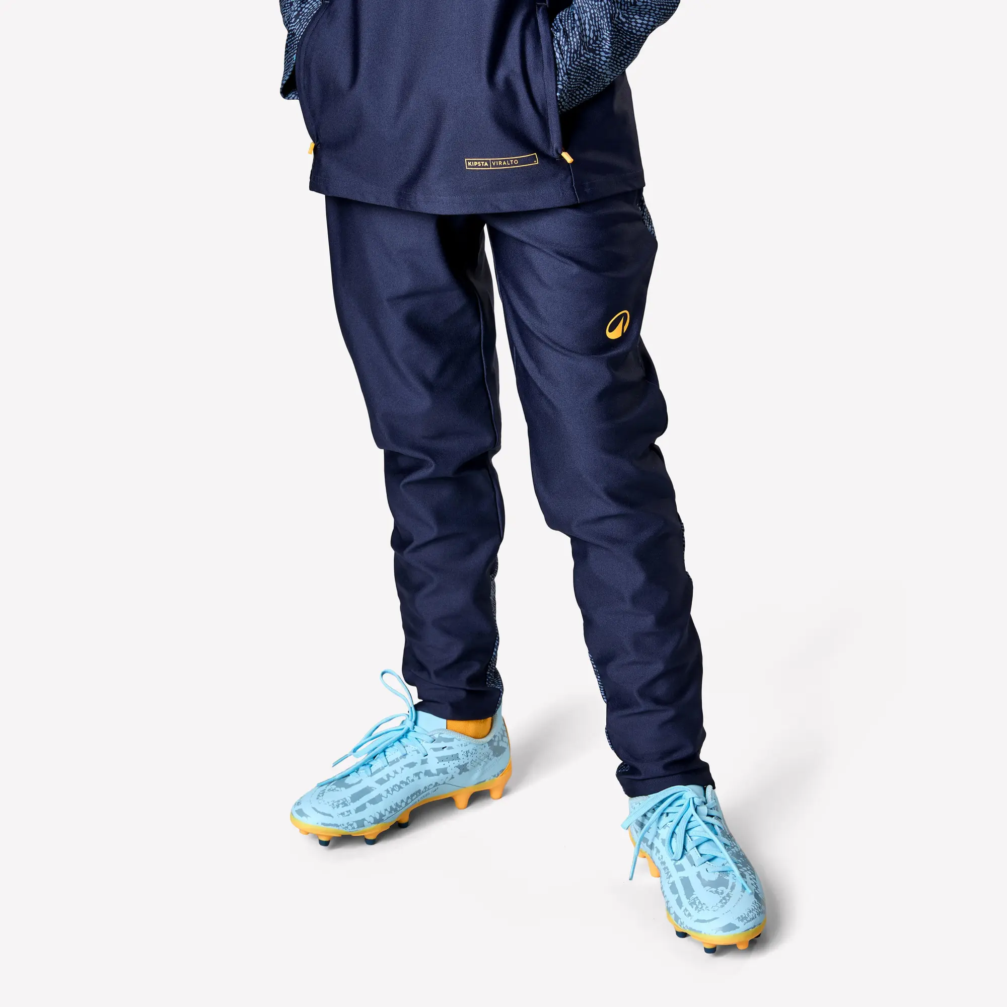 Kipsta Kids' Football Bottoms Viralto - Navy