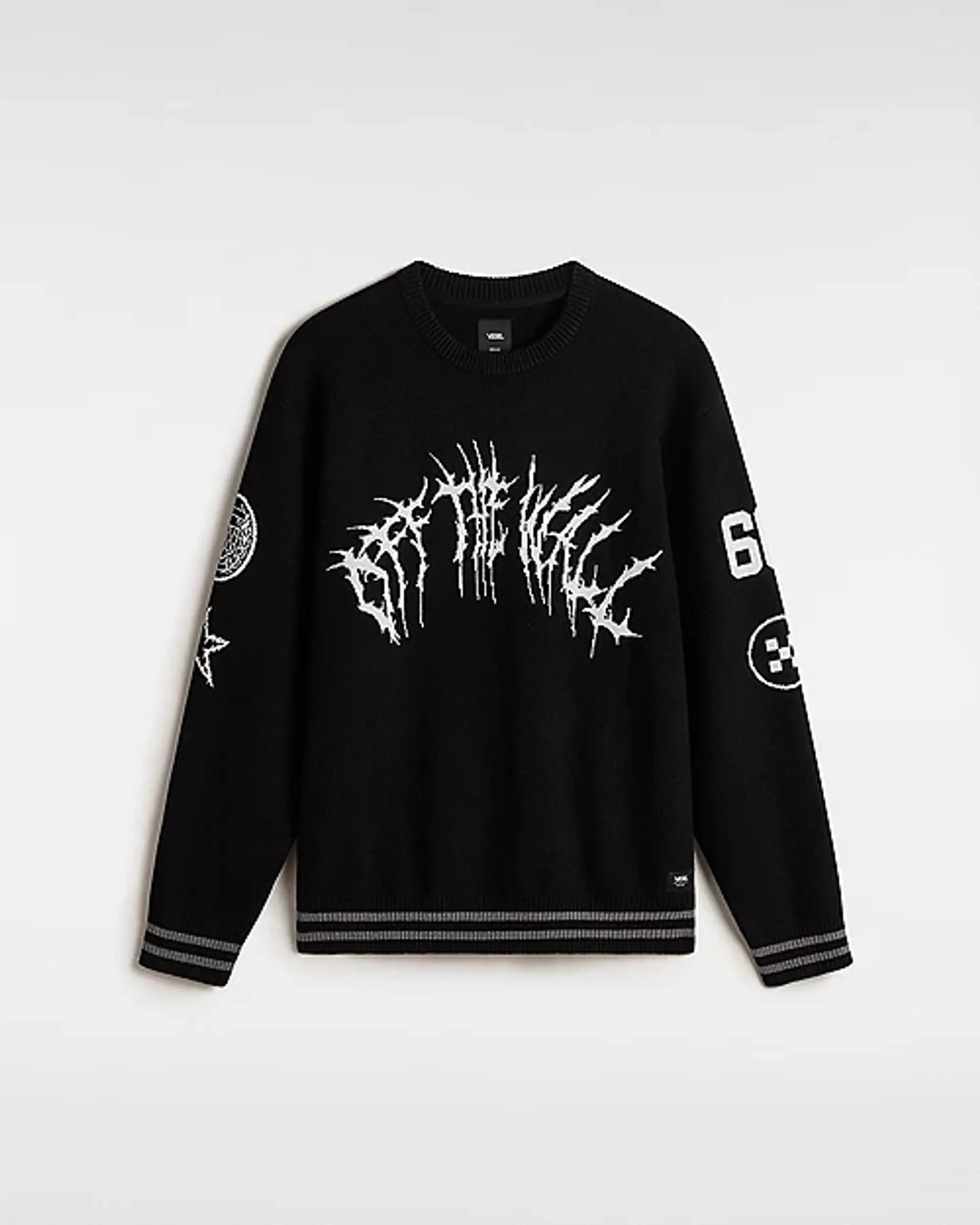 Vans - Metal Arch Crew Sweatshirt, Man, Black