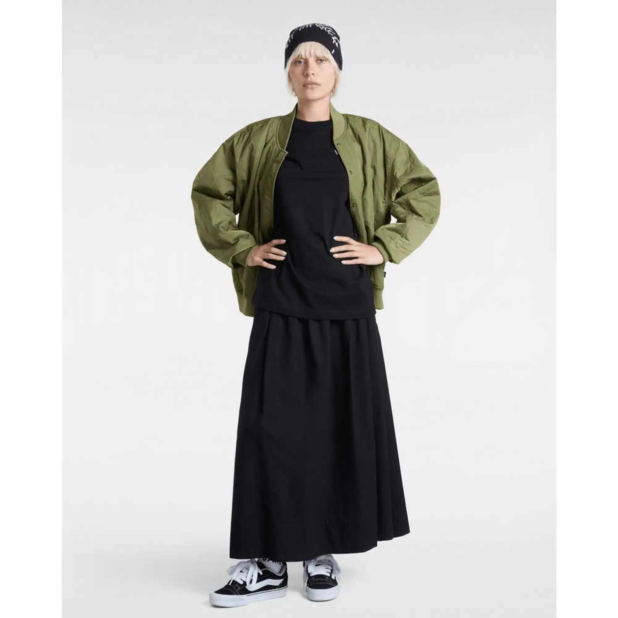 Vans - Night Orb Oversized T-Shirt, Woman, Black