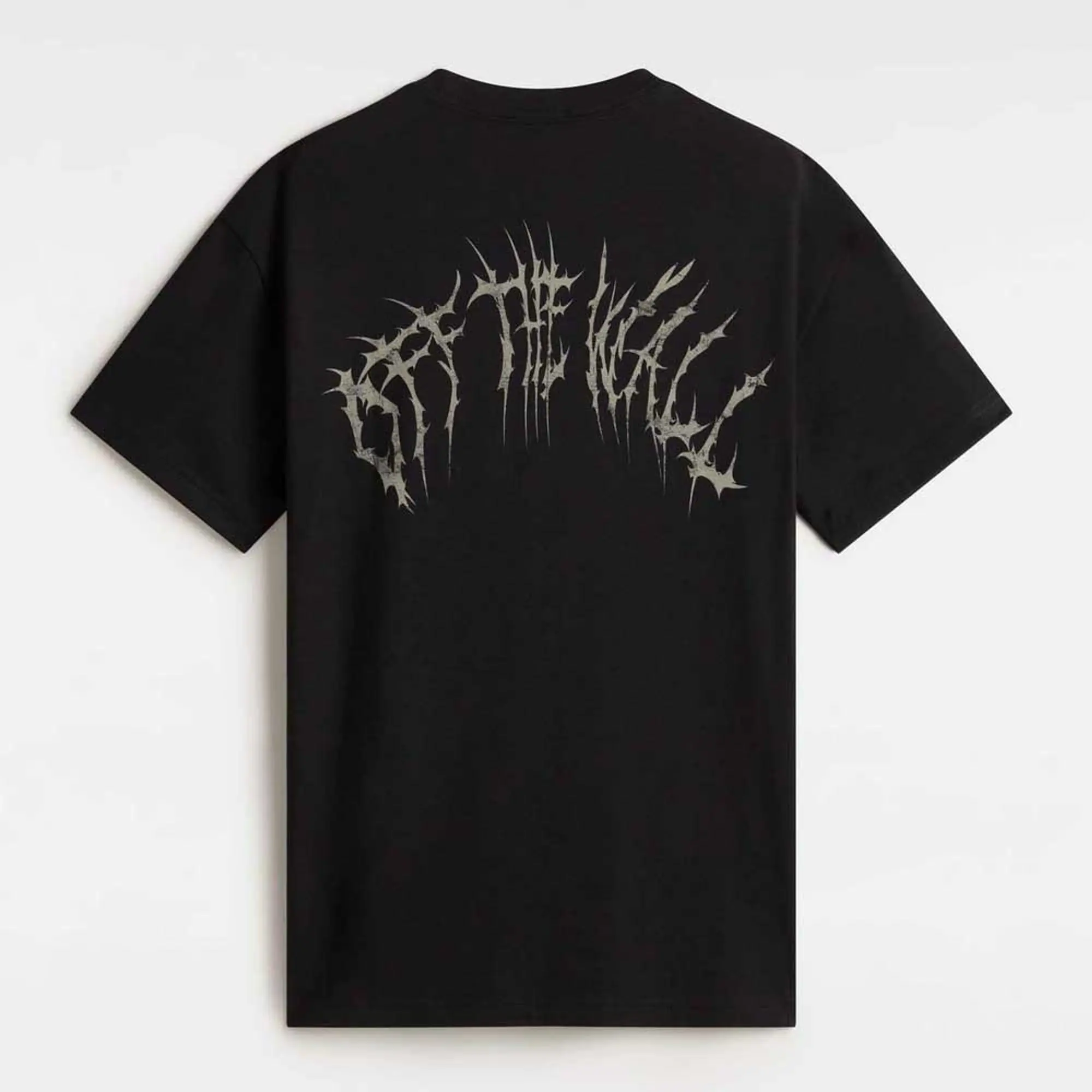 T-Shirt Vans Metal University Oversized Ss Tee Black Xs
