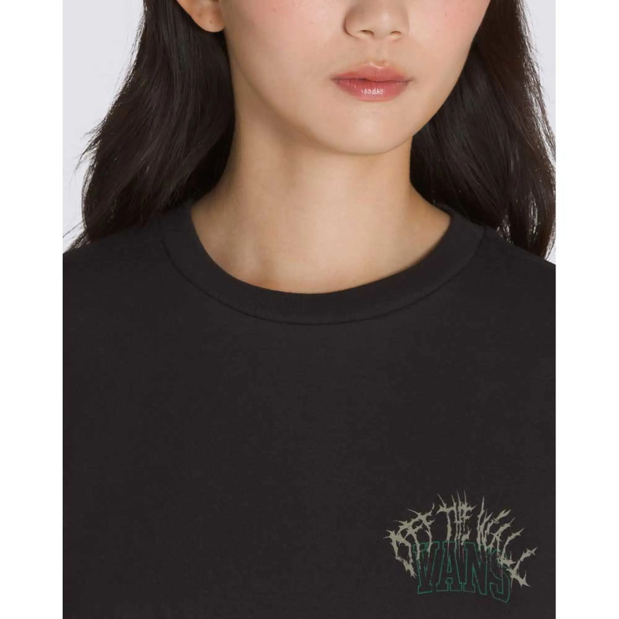 T-Shirt Vans Metal University Oversized Ss Tee Black Xs