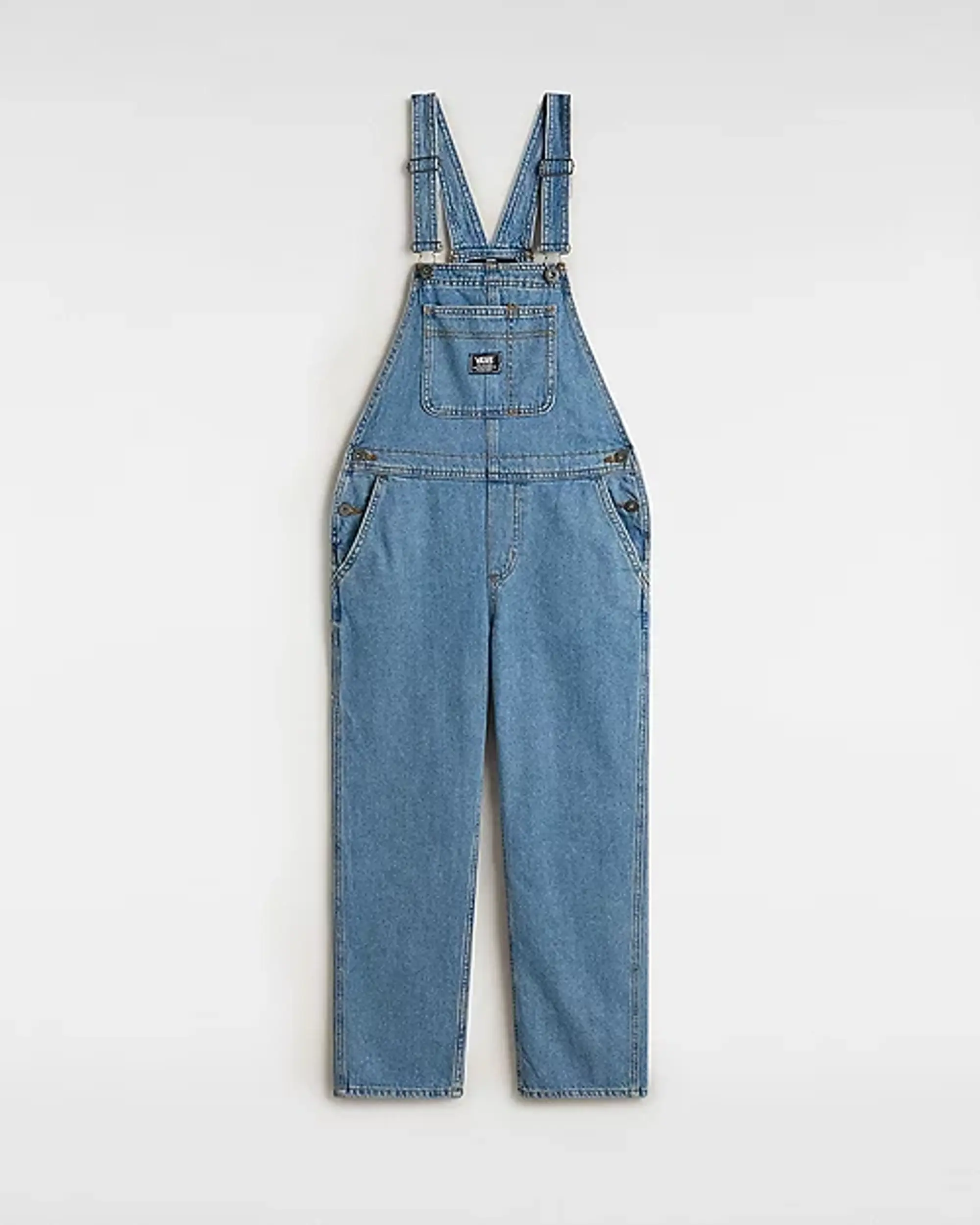 Vans - Kids Groundwork Denim Overall (8-14 Years), Blue