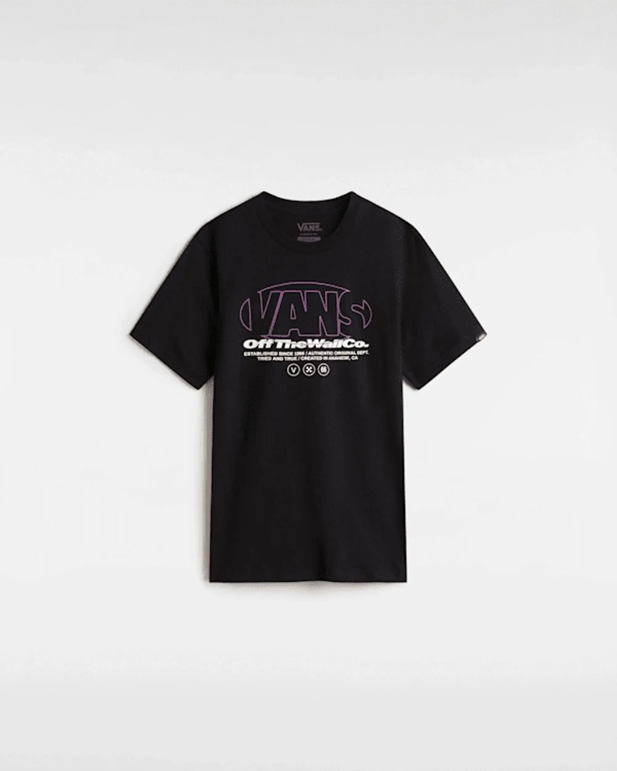 Vans - Kids Major Type T-Shirt (8-14 Years), Black
