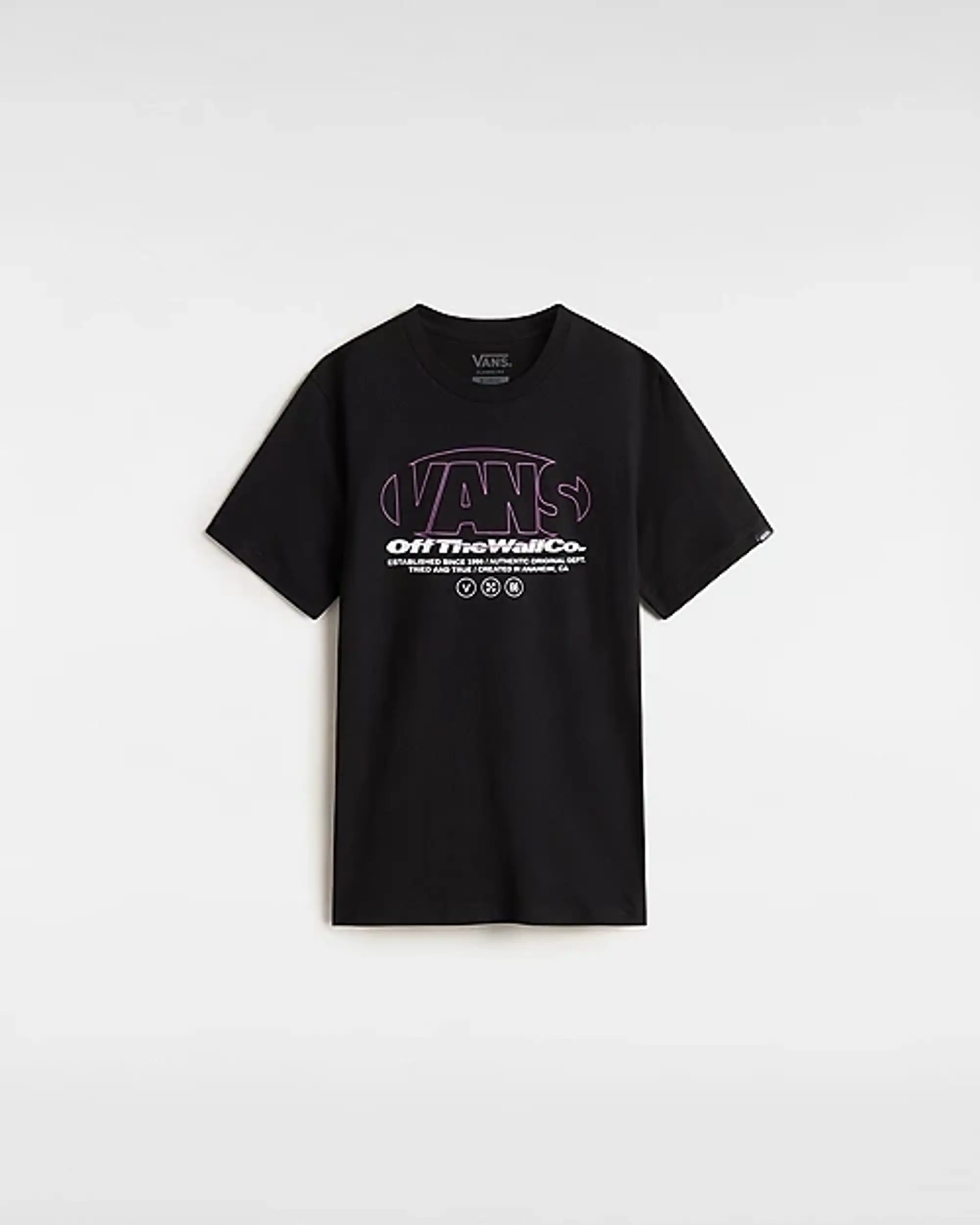 Vans - Kids Major Type T-Shirt (8-14 Years), Black