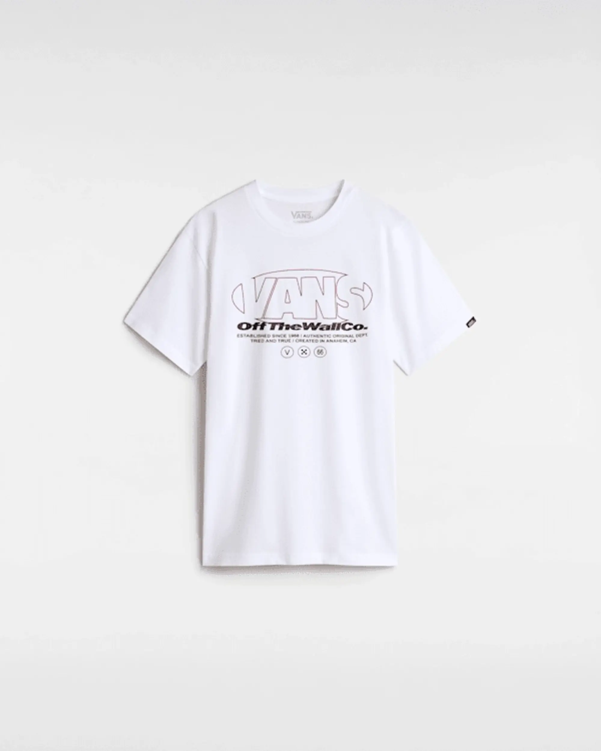 Vans - Kids Major Type T-Shirt (8-14 Years), White