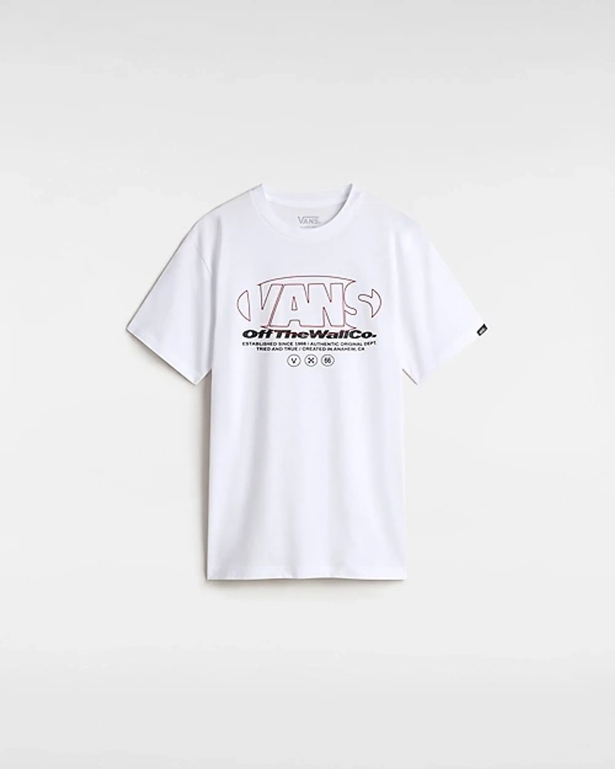 Vans - Kids Major Type T-Shirt (8-14 Years), White