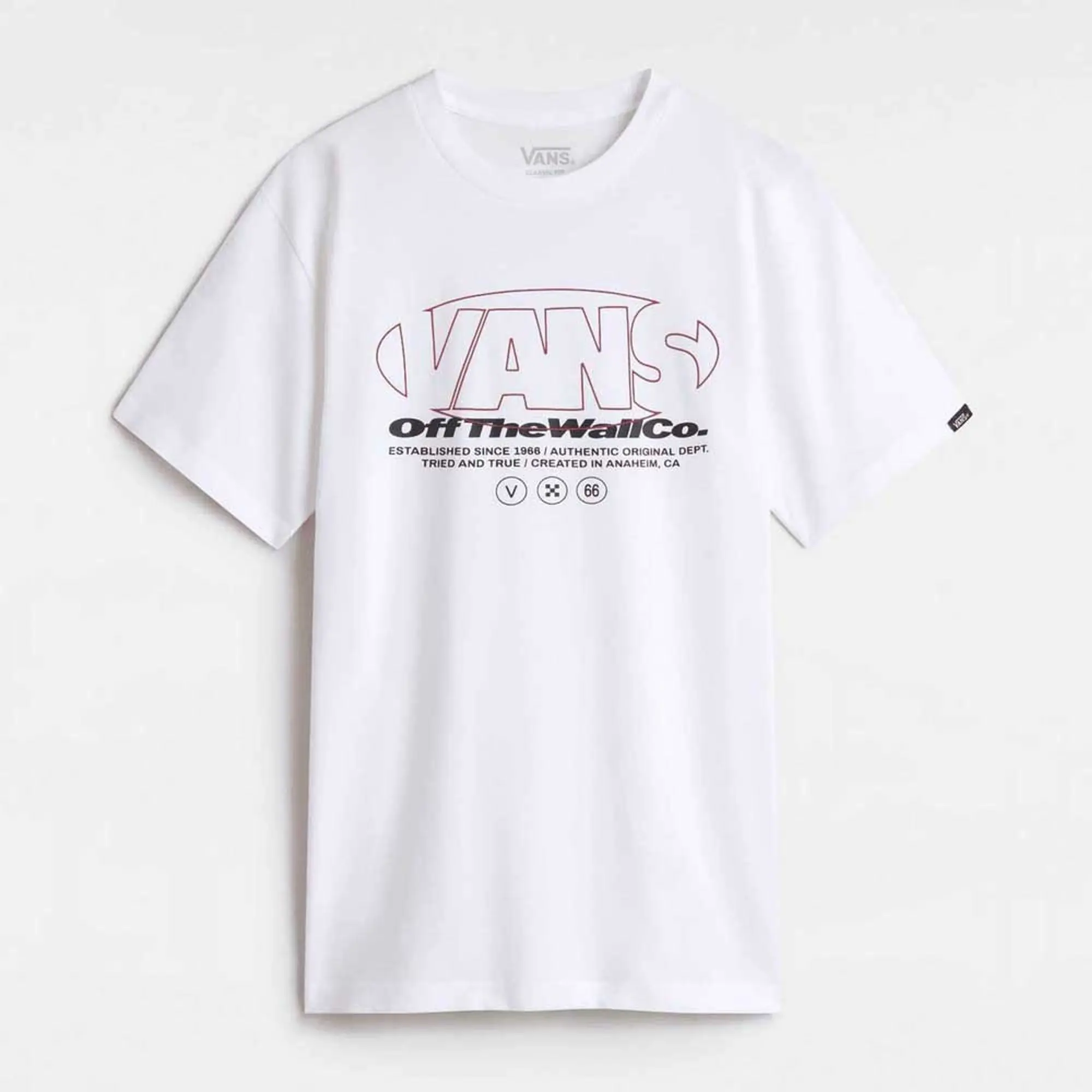 Vans - Kids Major Type T-Shirt (8-14 Years), White