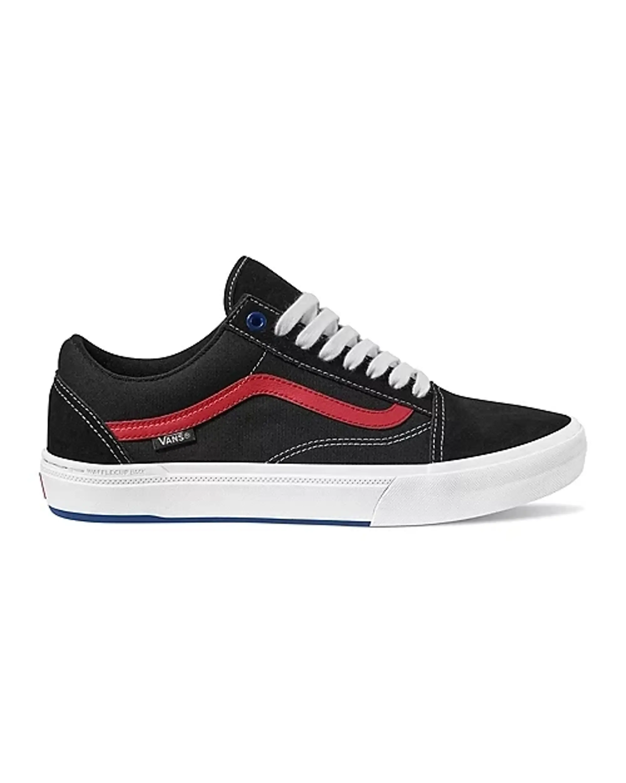 Vans Bmx Old Skool Shoes (Black/Red) Unisex Black