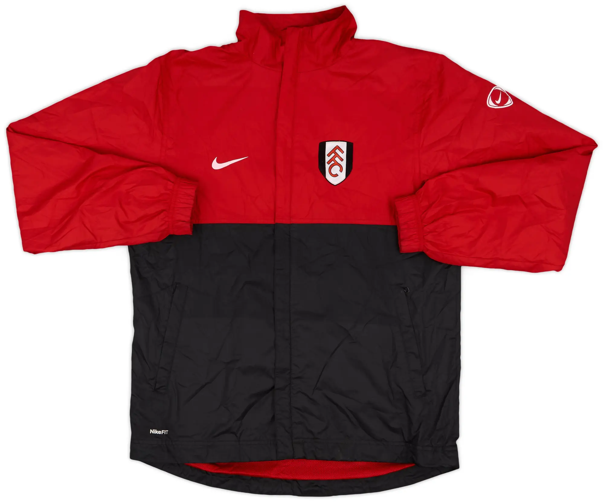 2009-10 Fulham Nike Hooded Rain Jacket - 9/10 - (S)